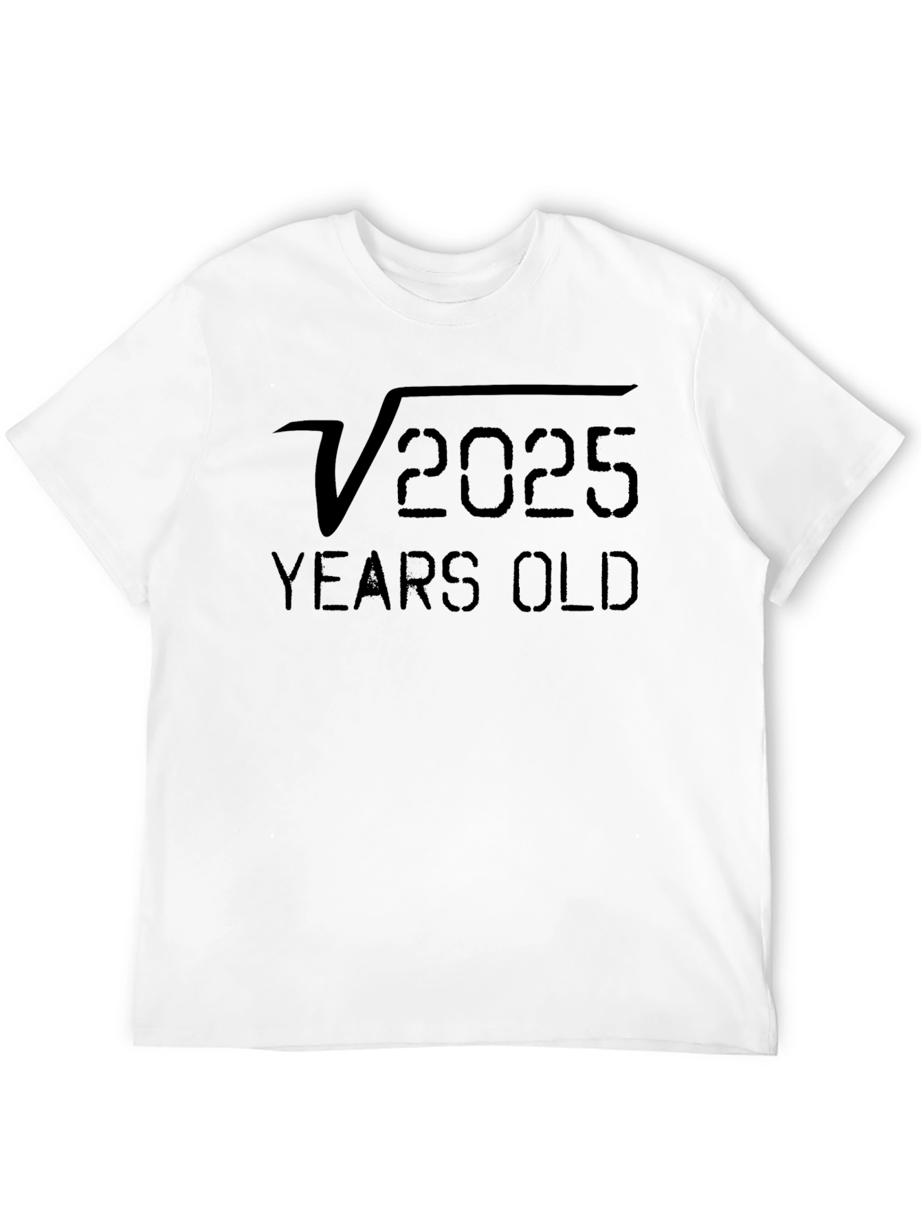 Black Funny 45 Years Old Math T-Shirt view 12