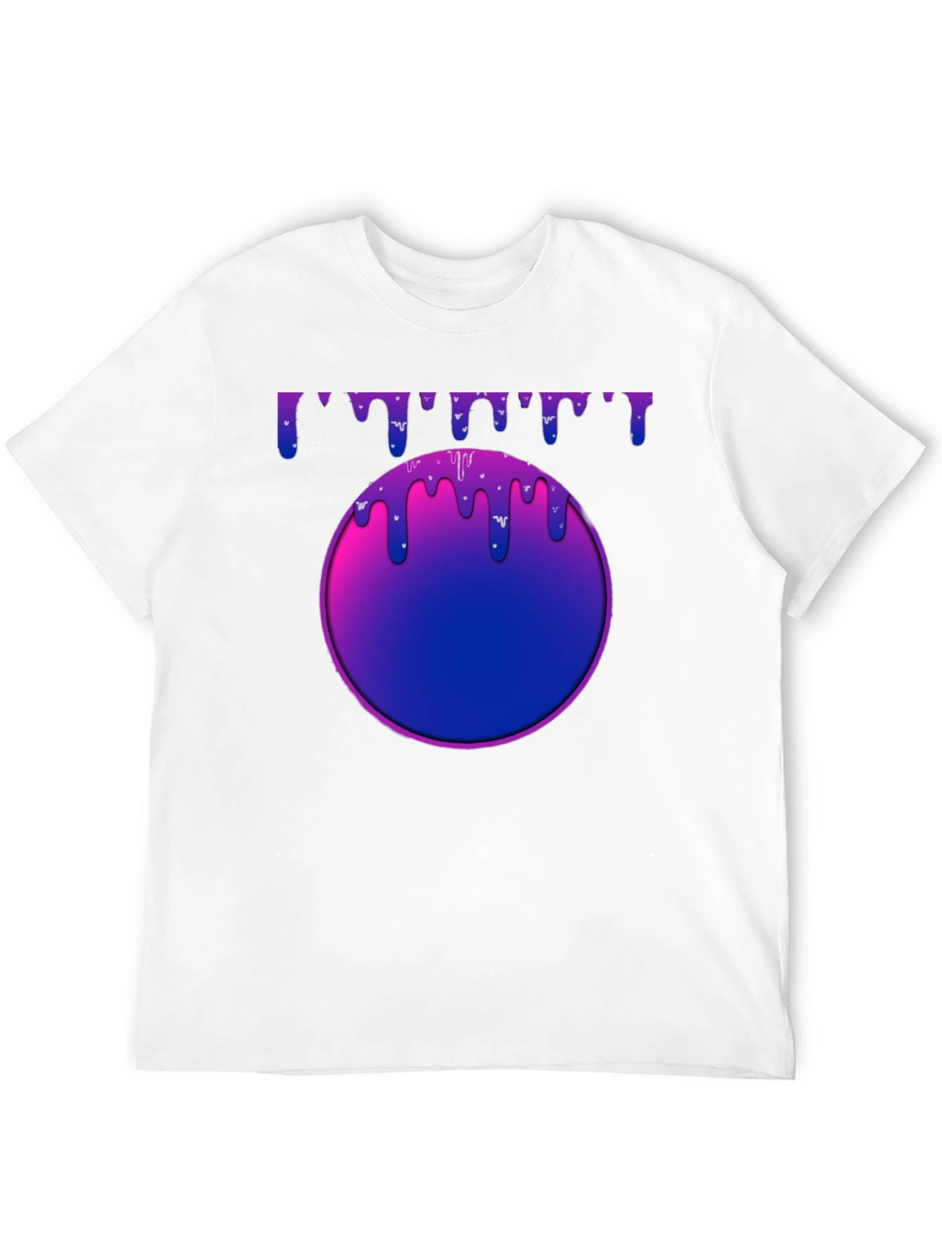 Bi Pride Drip Graphic T-Shirt - 12