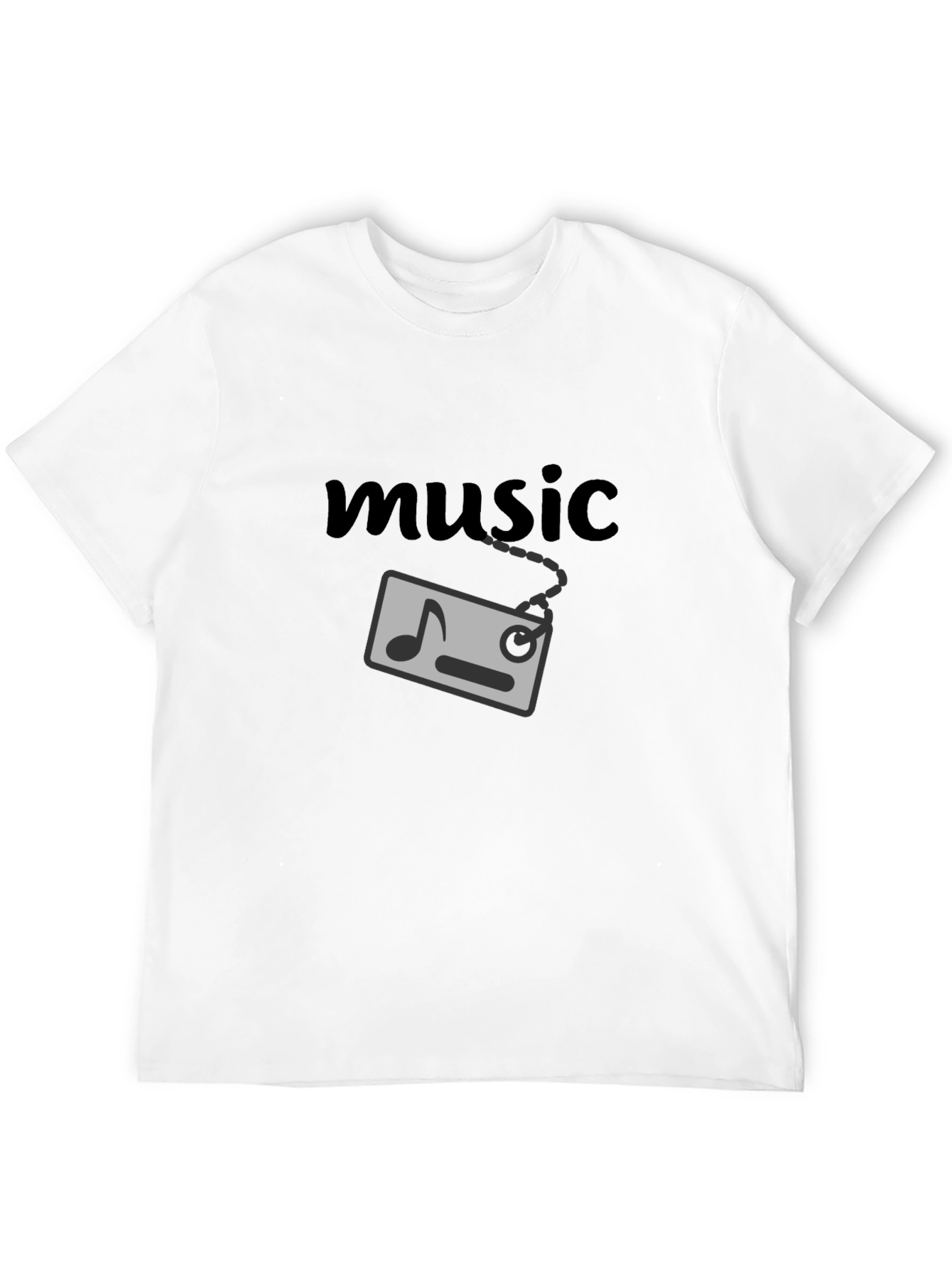 Black Music T-Shirt - Cool Graphic Tee view 12