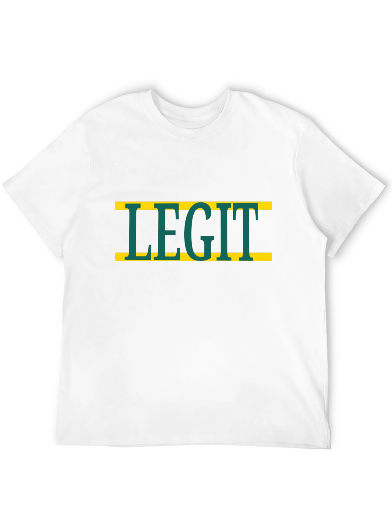 Black Legit Graphic Tee - Bold Statement T-Shirt view 12