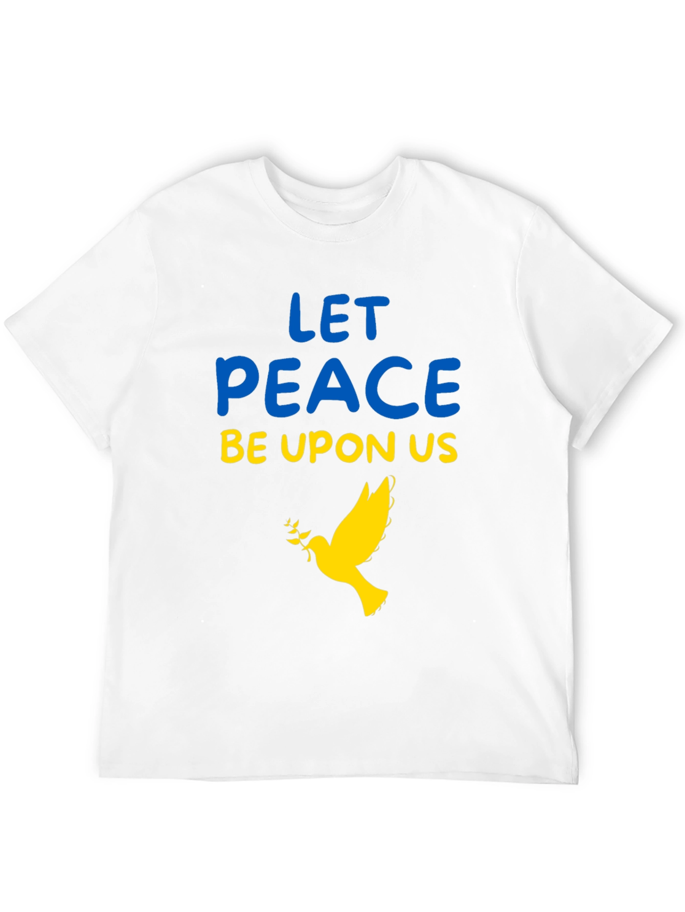 Black Ukraine Peace Dove T-Shirt view 12
