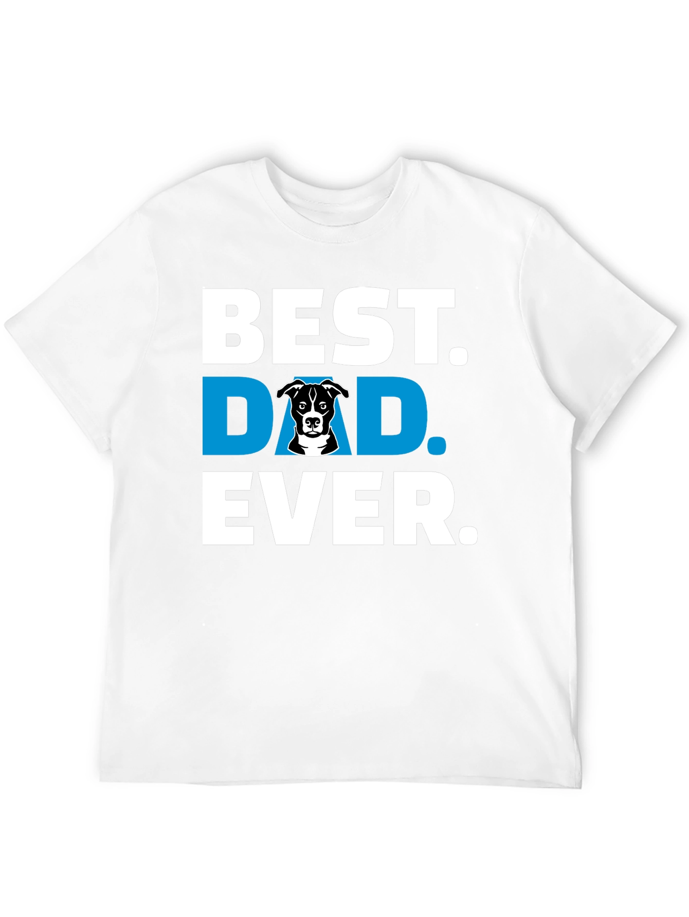 Black Best Dog Dad Ever T-Shirt view 12