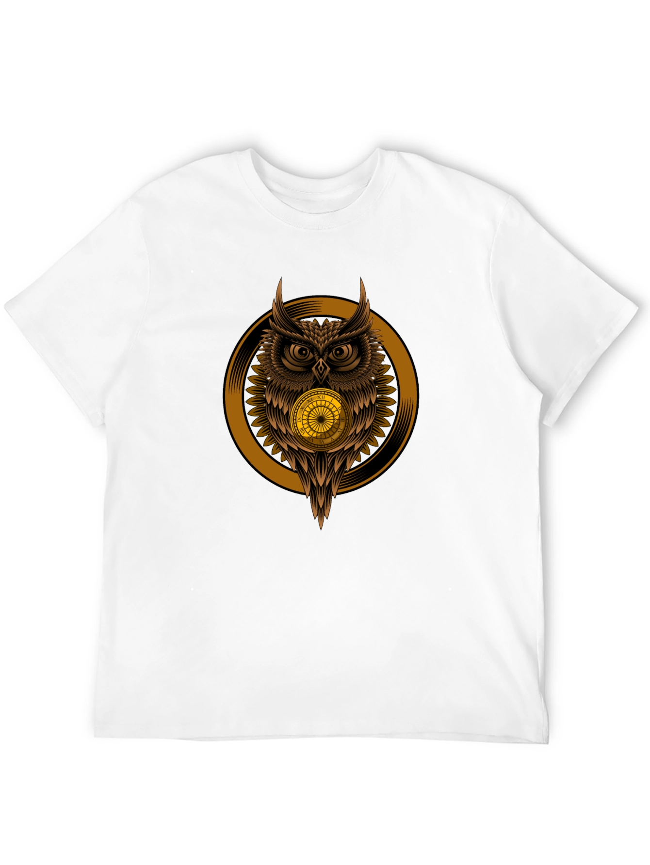 Black Owl Time T-Shirt view 12