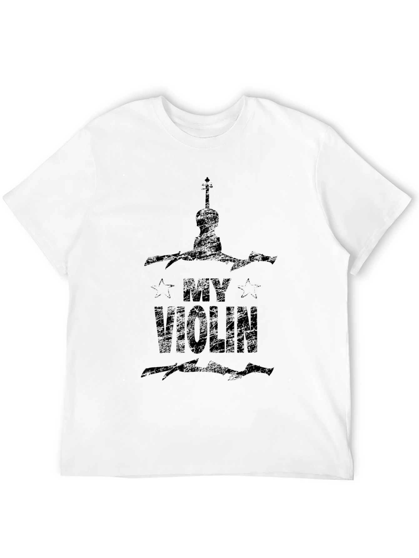 Black My Violin Black T-Shirt - Music Lover Tee view 12