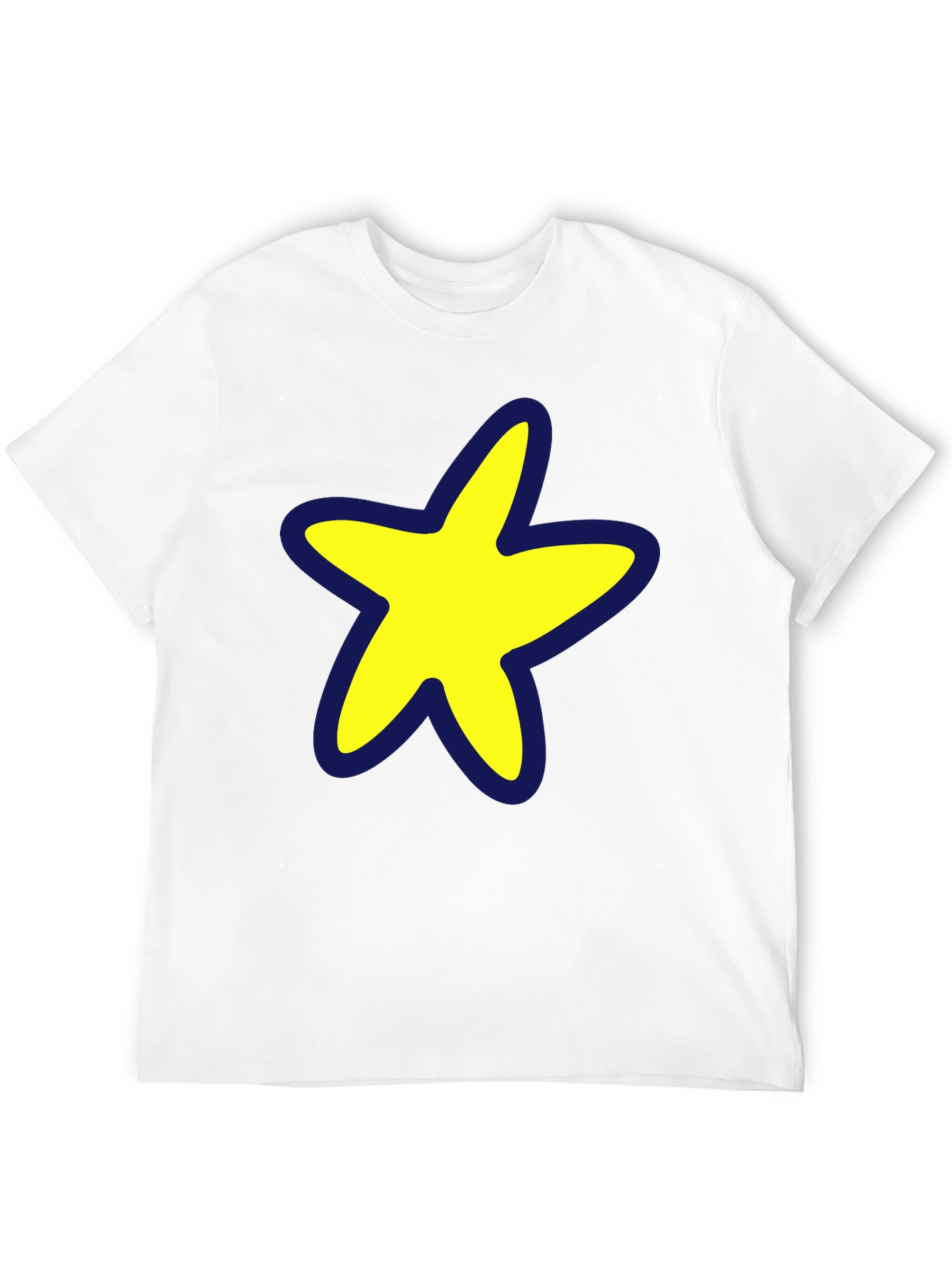 Black Star Graphic Black T-Shirt - Casual Style view 12