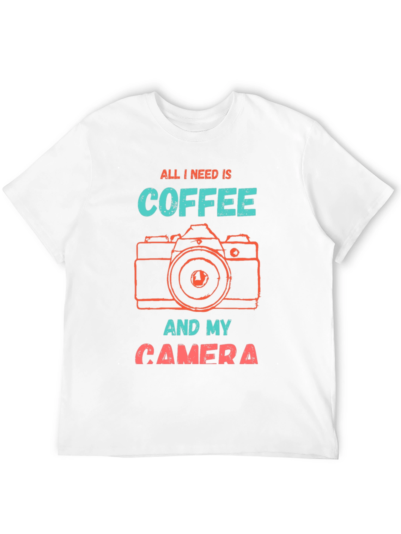 Black Coffee & Camera T-Shirt - Photographer Gift view 12