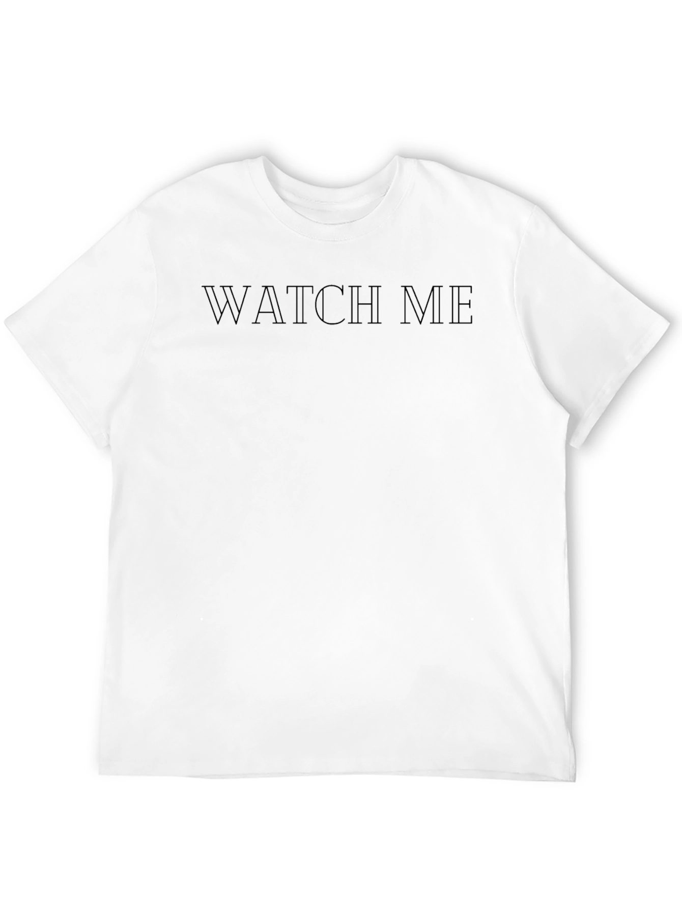 Black Black Watch Me Graphic Tee - Men's Short Sleeve Casual Top view 12
