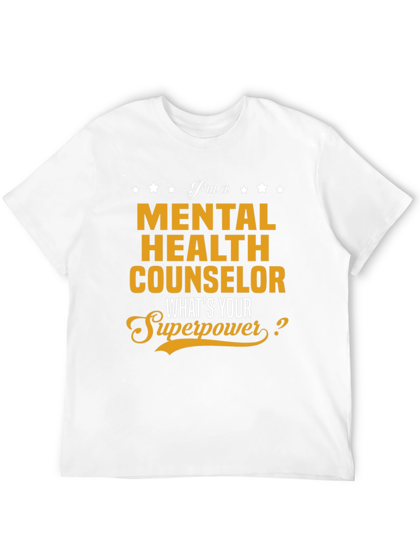 Black Mental Health Counselor Superpower T-Shirt view 12