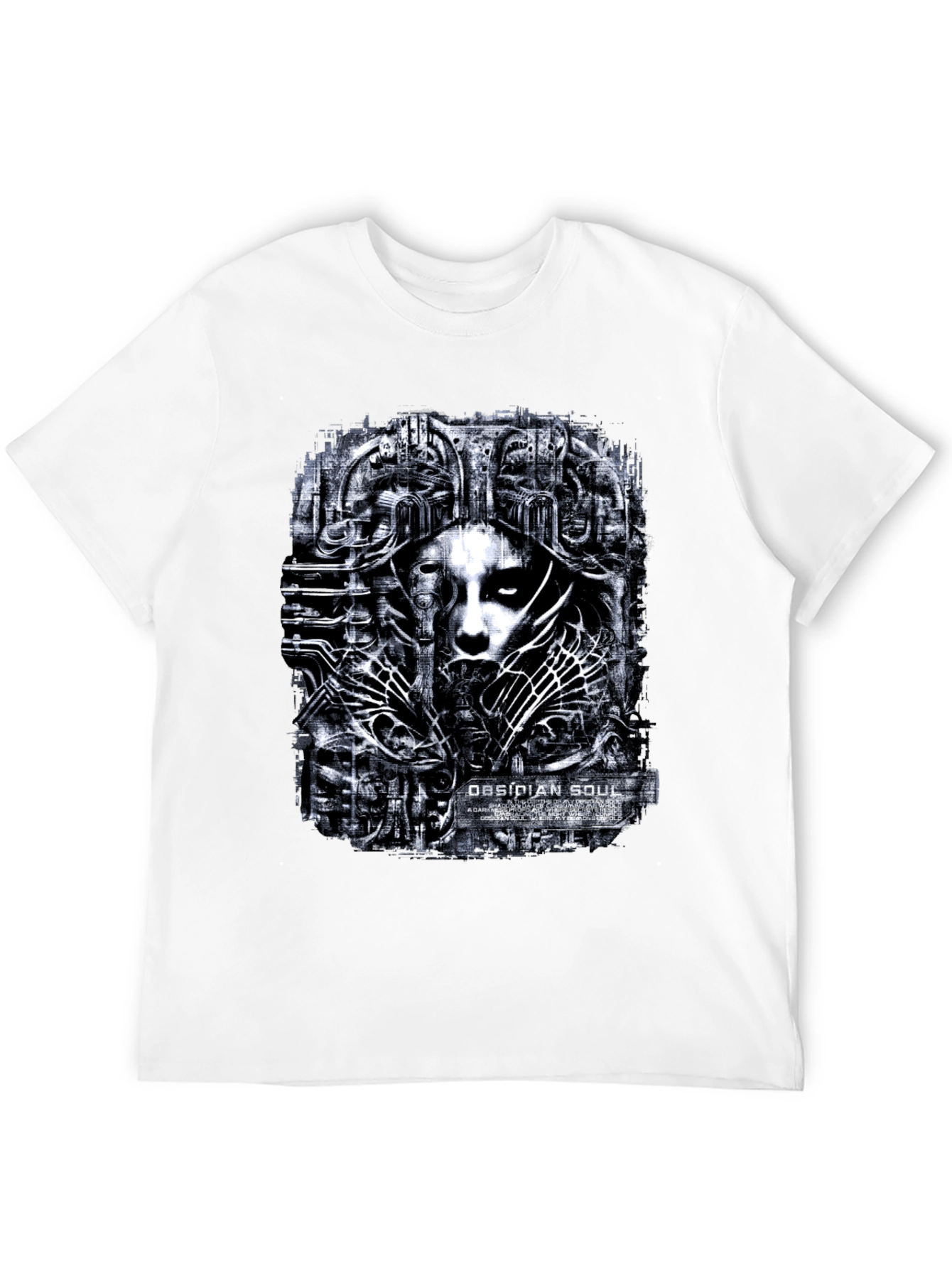 Black Obsidian Soul Graphic T-Shirt view 12