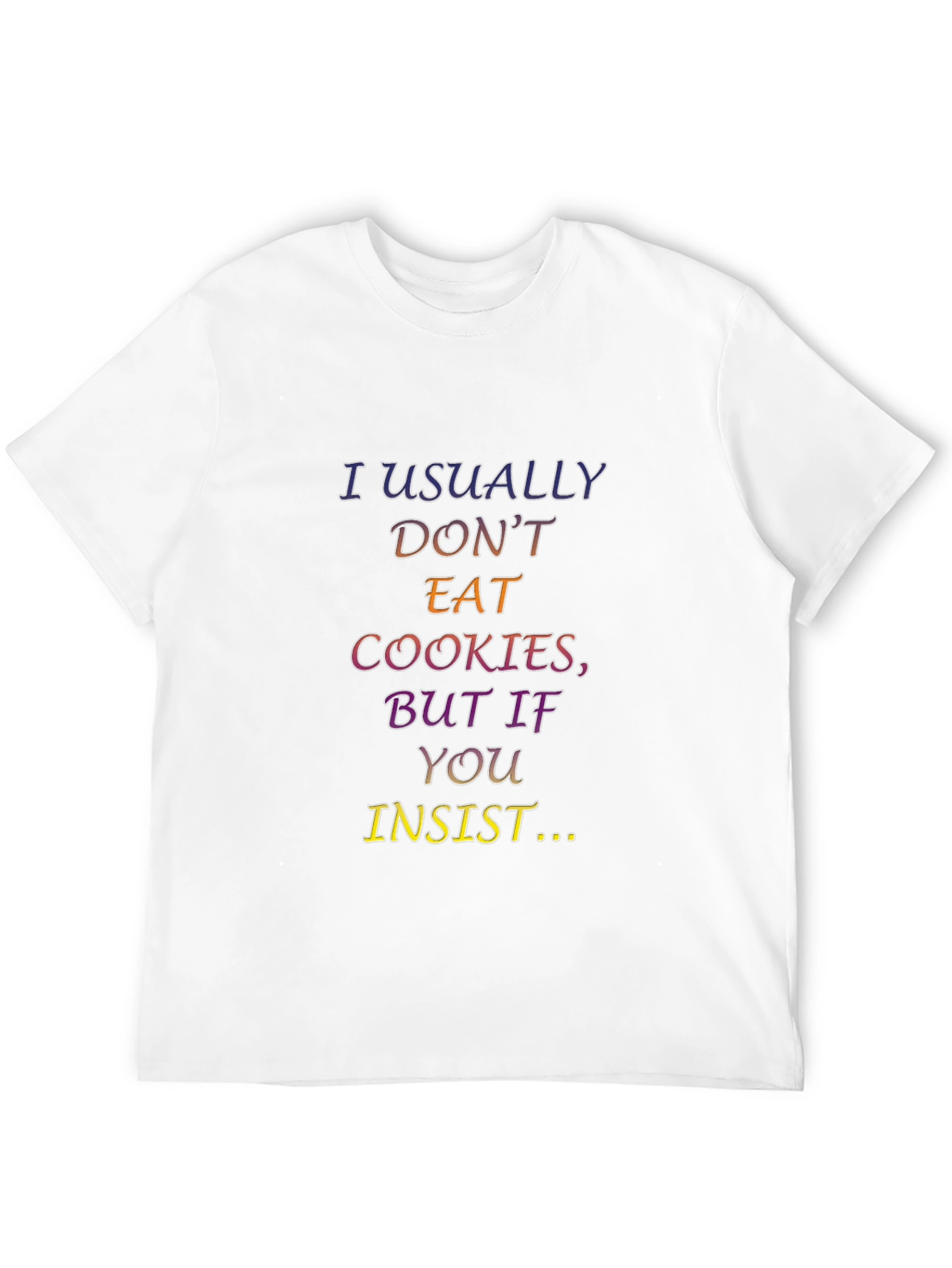 Black Cookie Lover's Novelty T-Shirt view 12