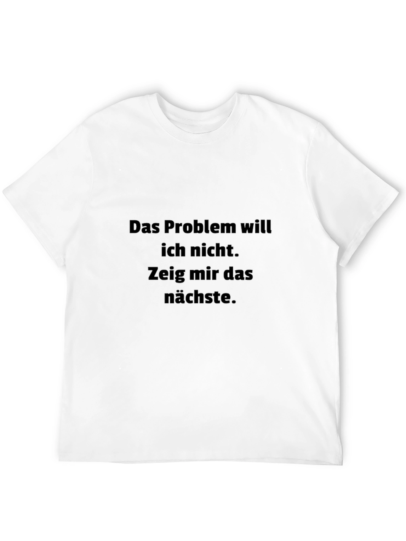 Black Das Problem T-Shirt - German Slogan Tee view 12