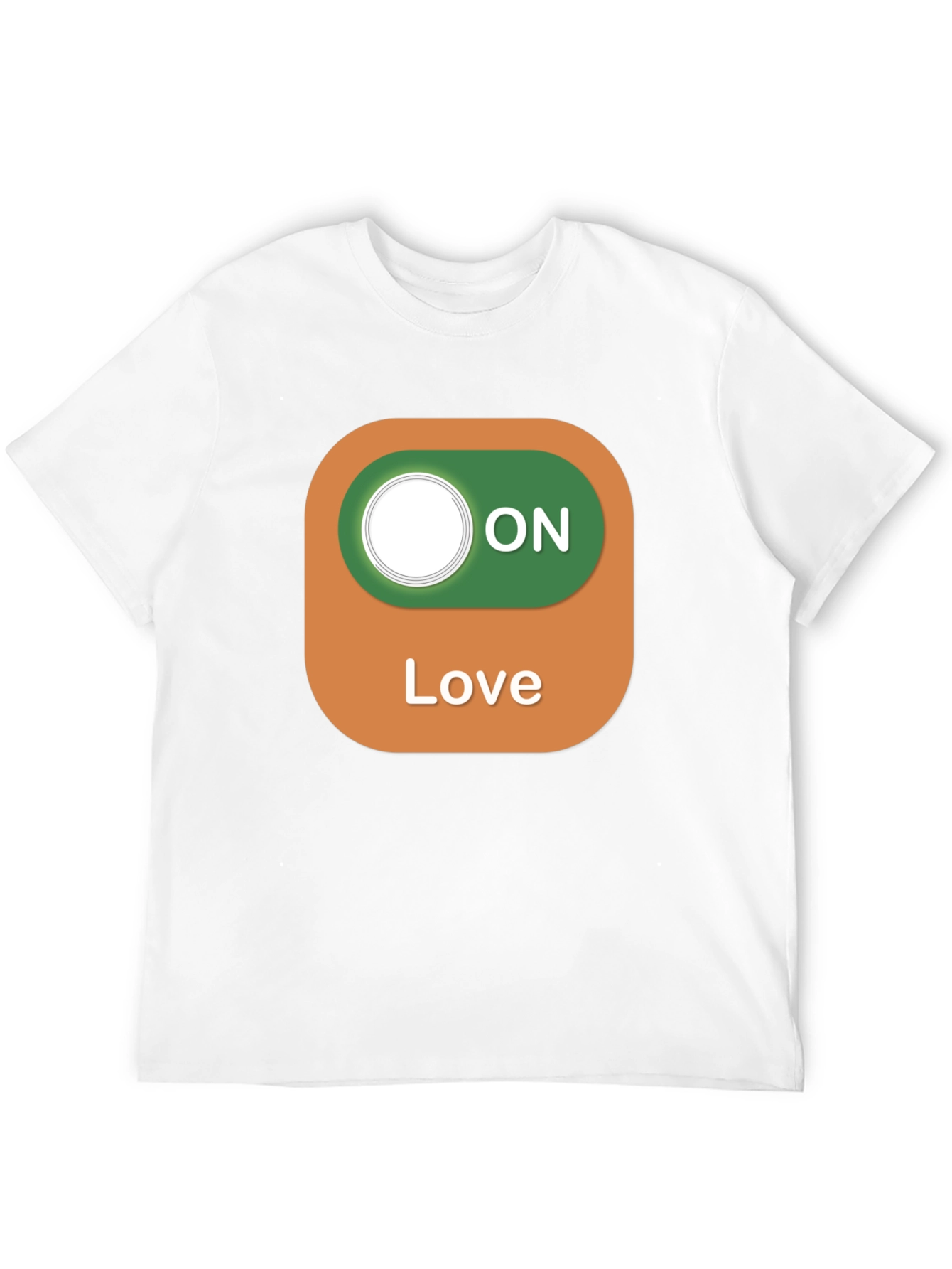 Black Love On Toggle Black T-Shirt view 12