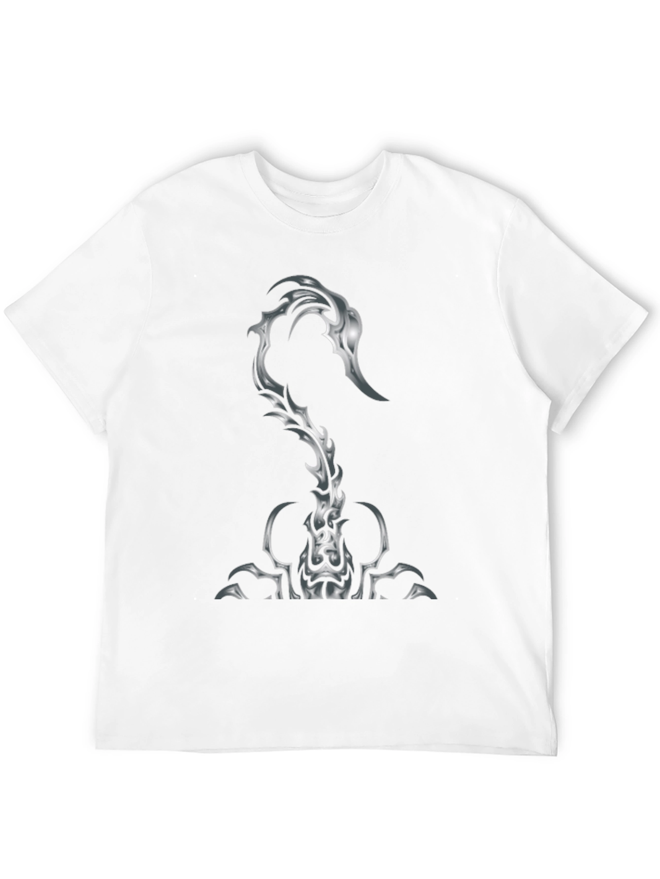 Black Scorpion Graphic Print Black T-Shirt view 12
