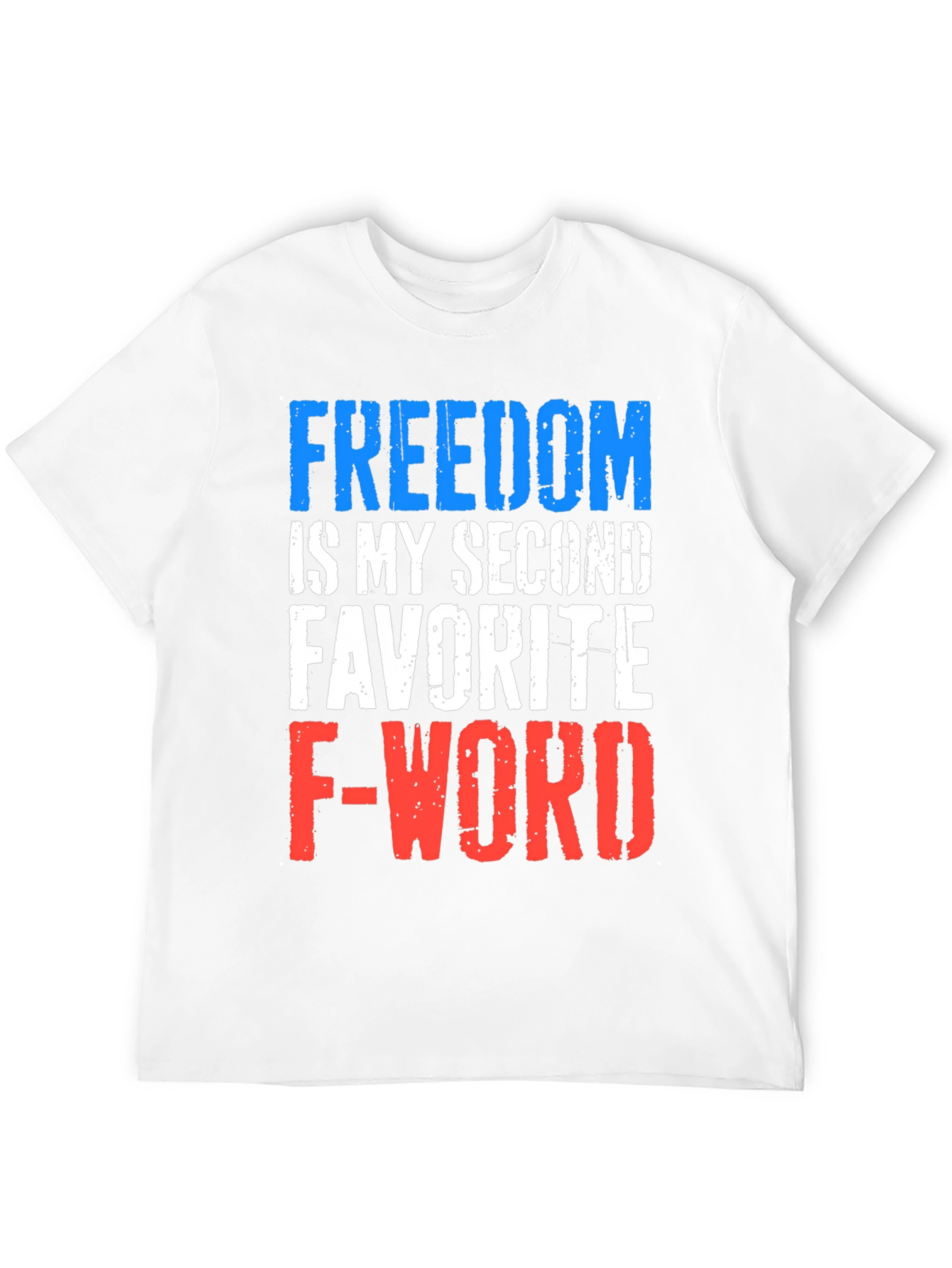 Black Freedom Funny Graphic Tee view 12