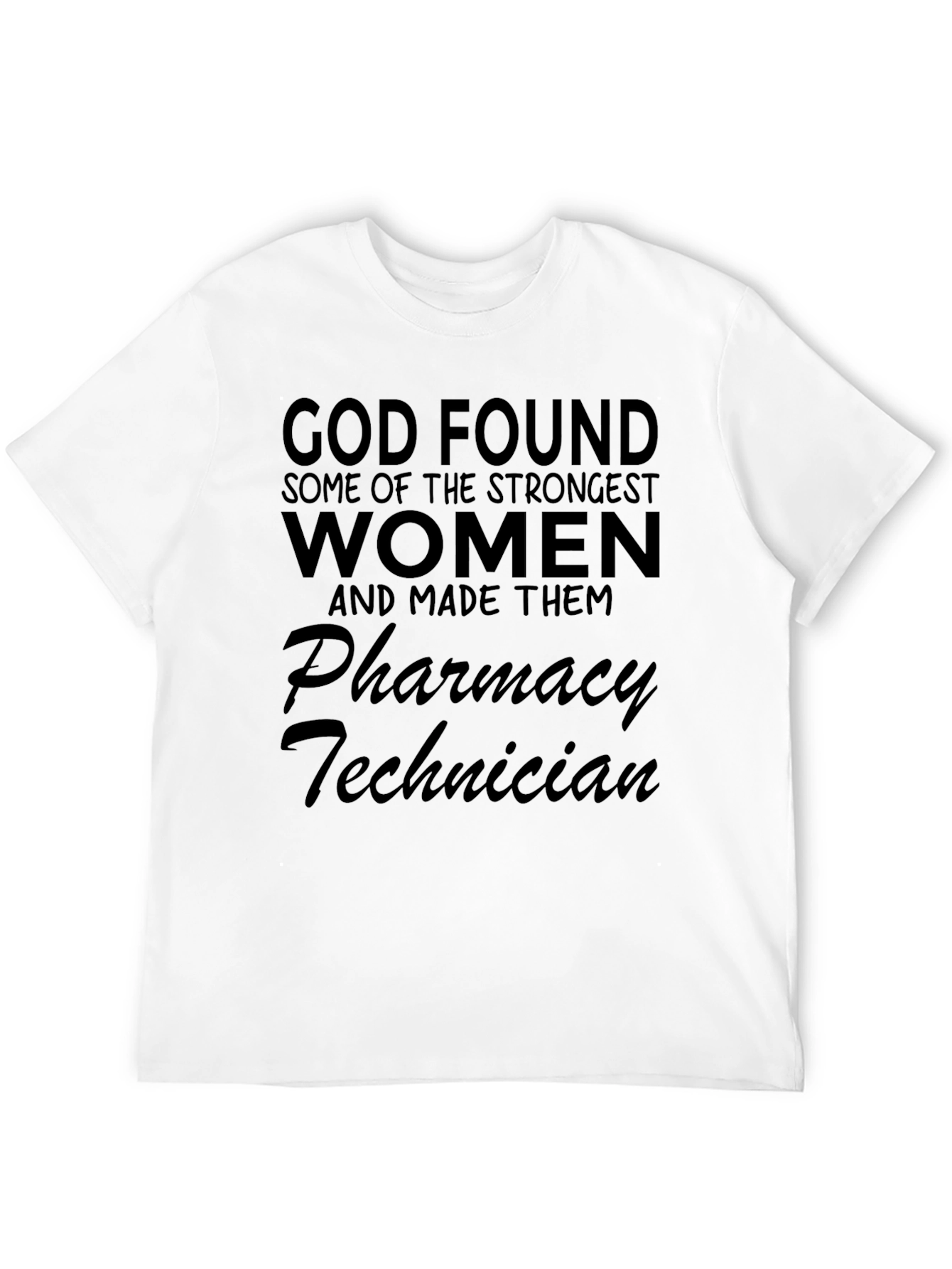 Black Pharmacy Technician Women's T-Shirt view 12