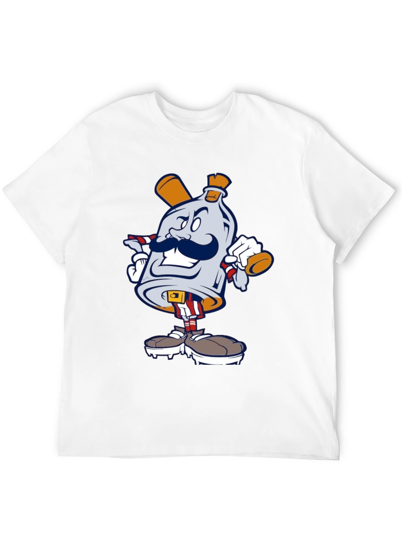 Black Cartoon Character T-Shirt view 12