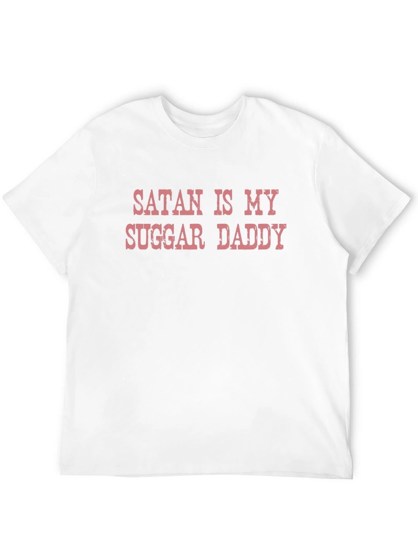 Black Satan is My Suggar Daddy Black Graphic Tee view 12