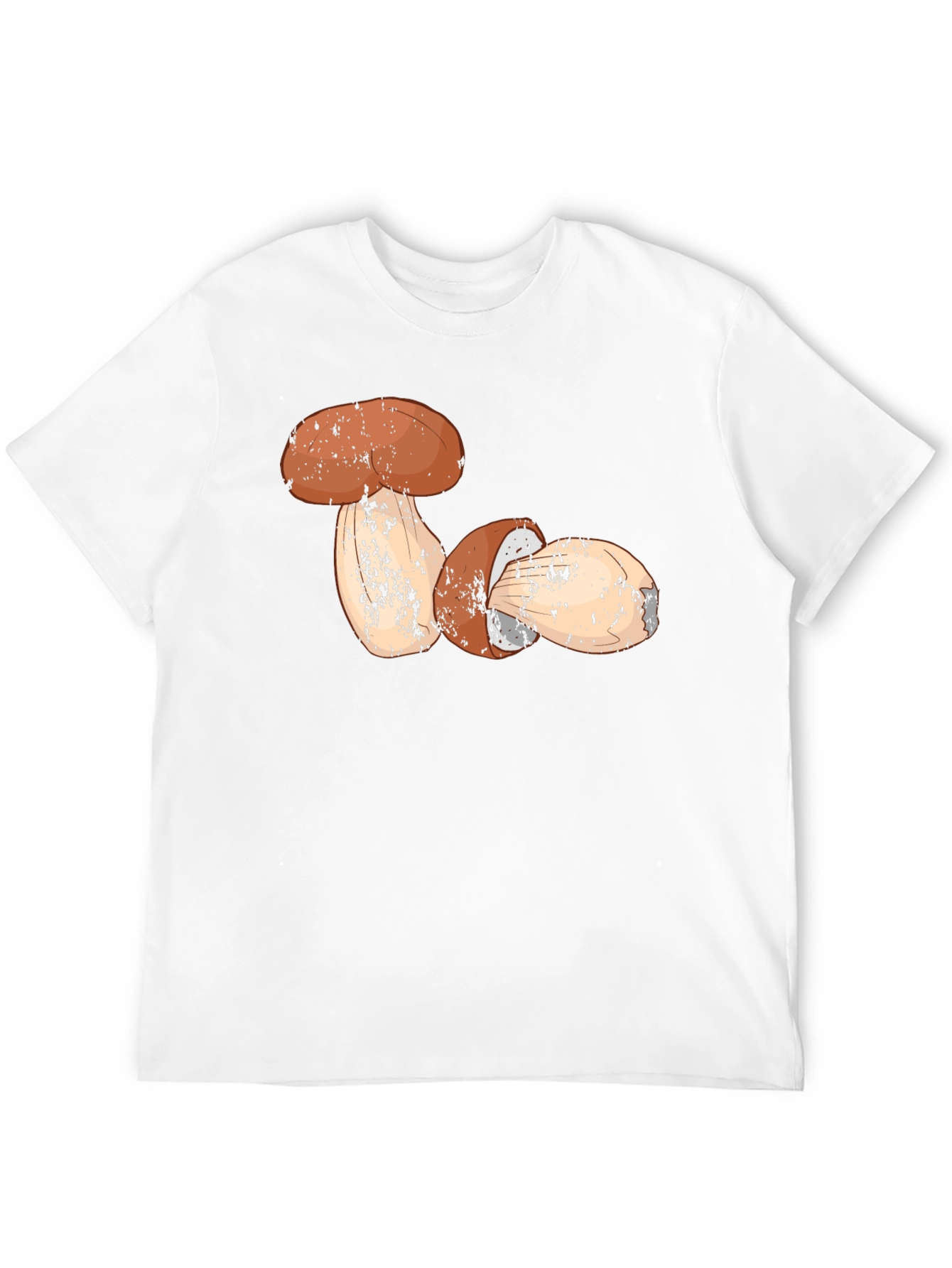 Black Mushroom Graphic T-Shirt - Nature Lover's Tee view 12
