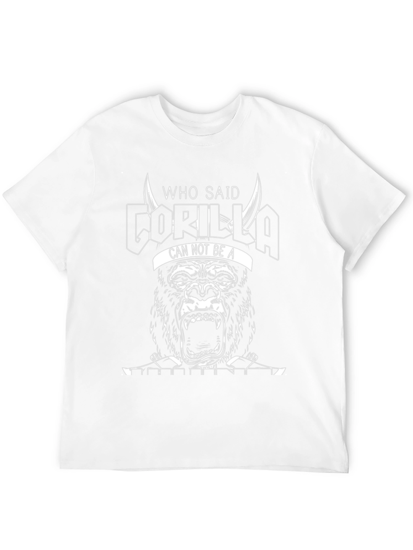 Black Gorilla Graphic Print Tee - Unleash Your Inner Beast view 12