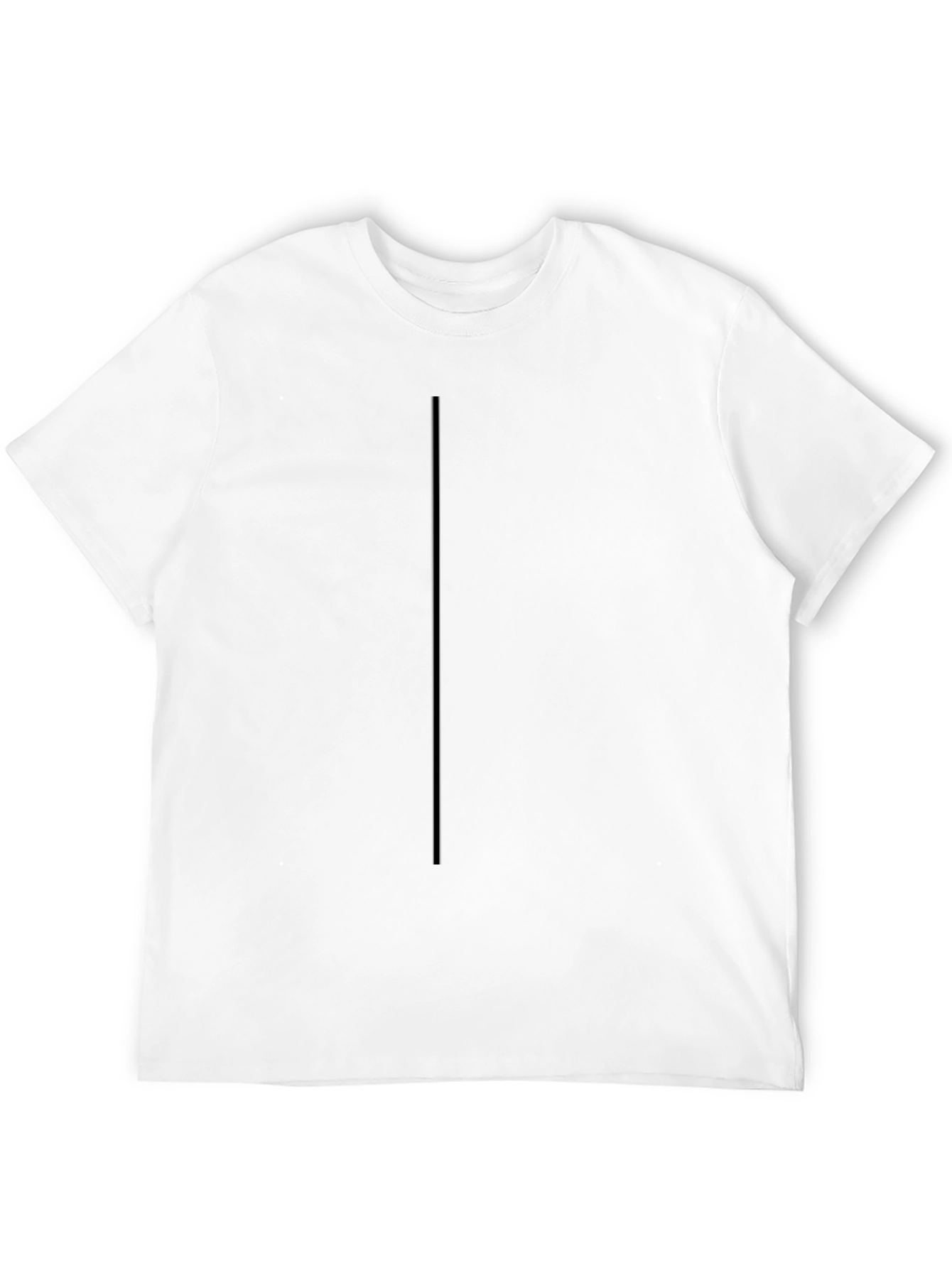 Black Men's Black Casual T-Shirt view 12