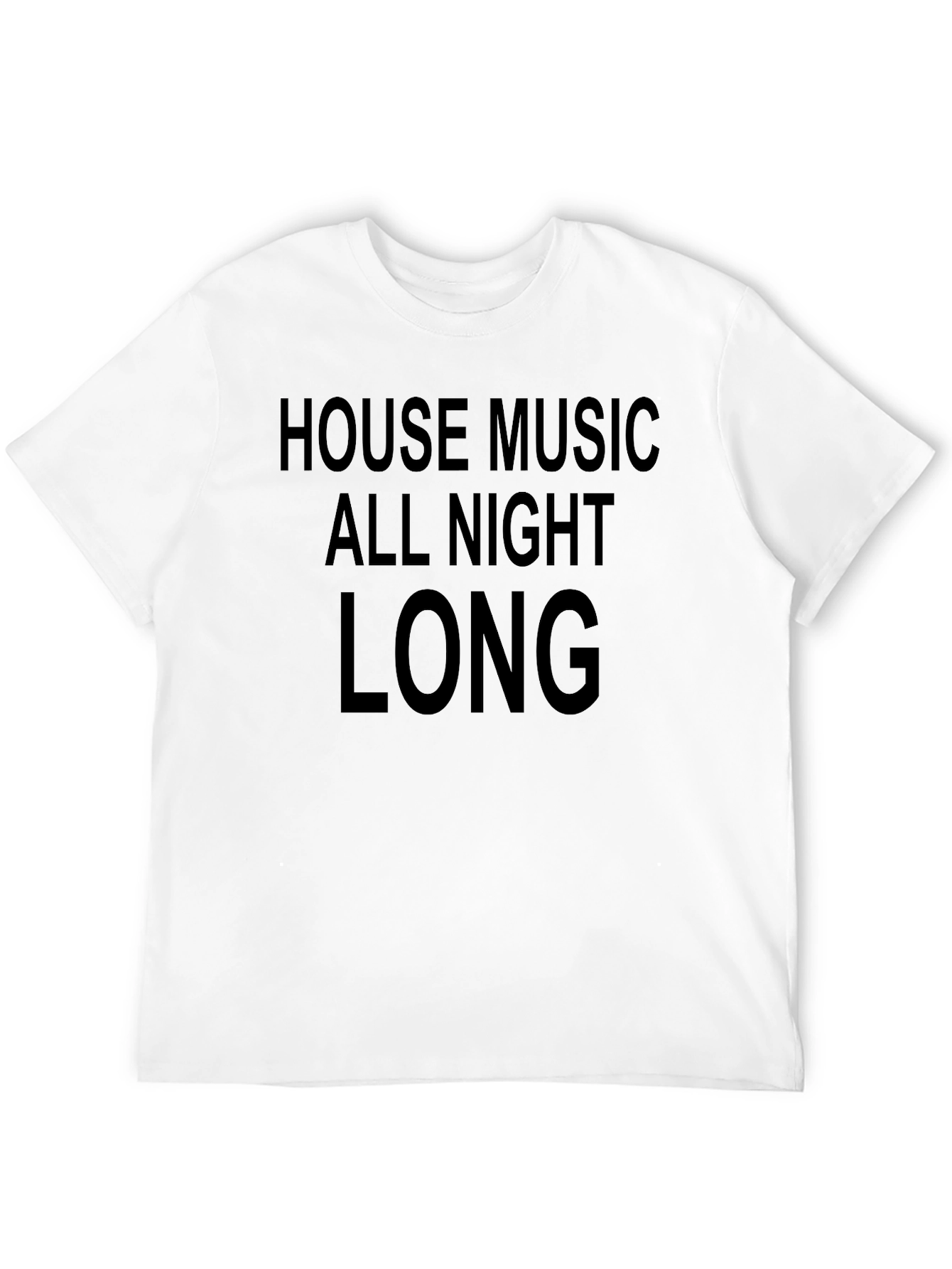Black House Music All Night Long Graphic Tee view 12