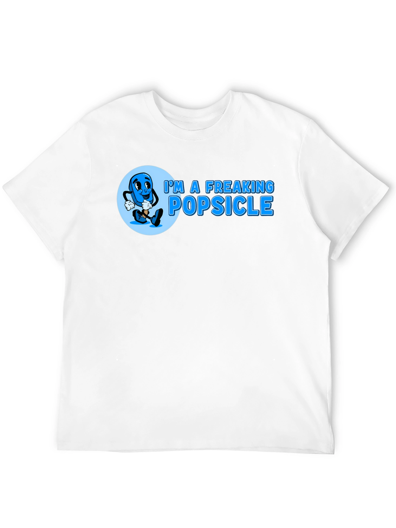 Black Freaking Popsicle Black Graphic Tee view 12