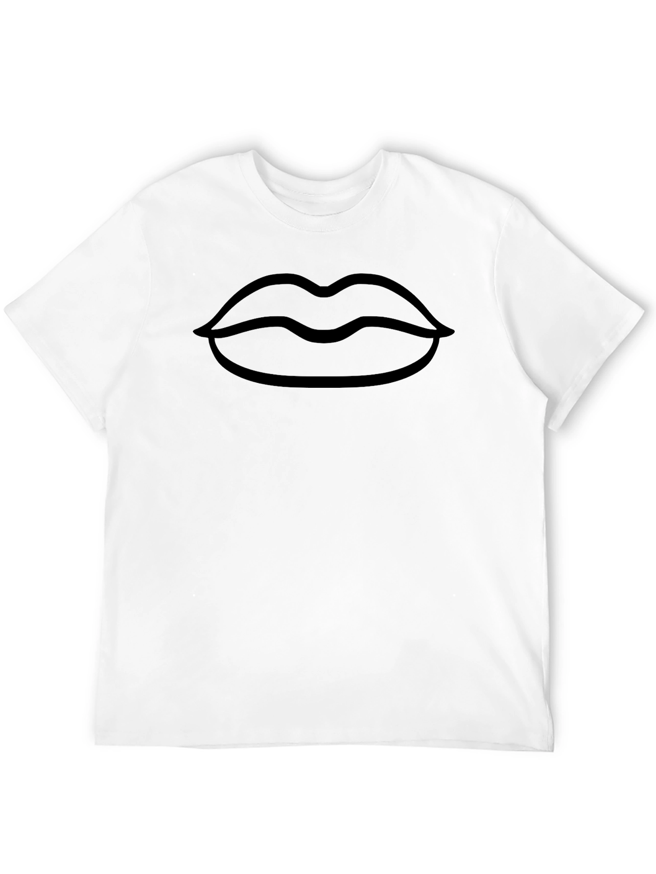 Black Black Lips Graphic T-Shirt - Casual Style view 12