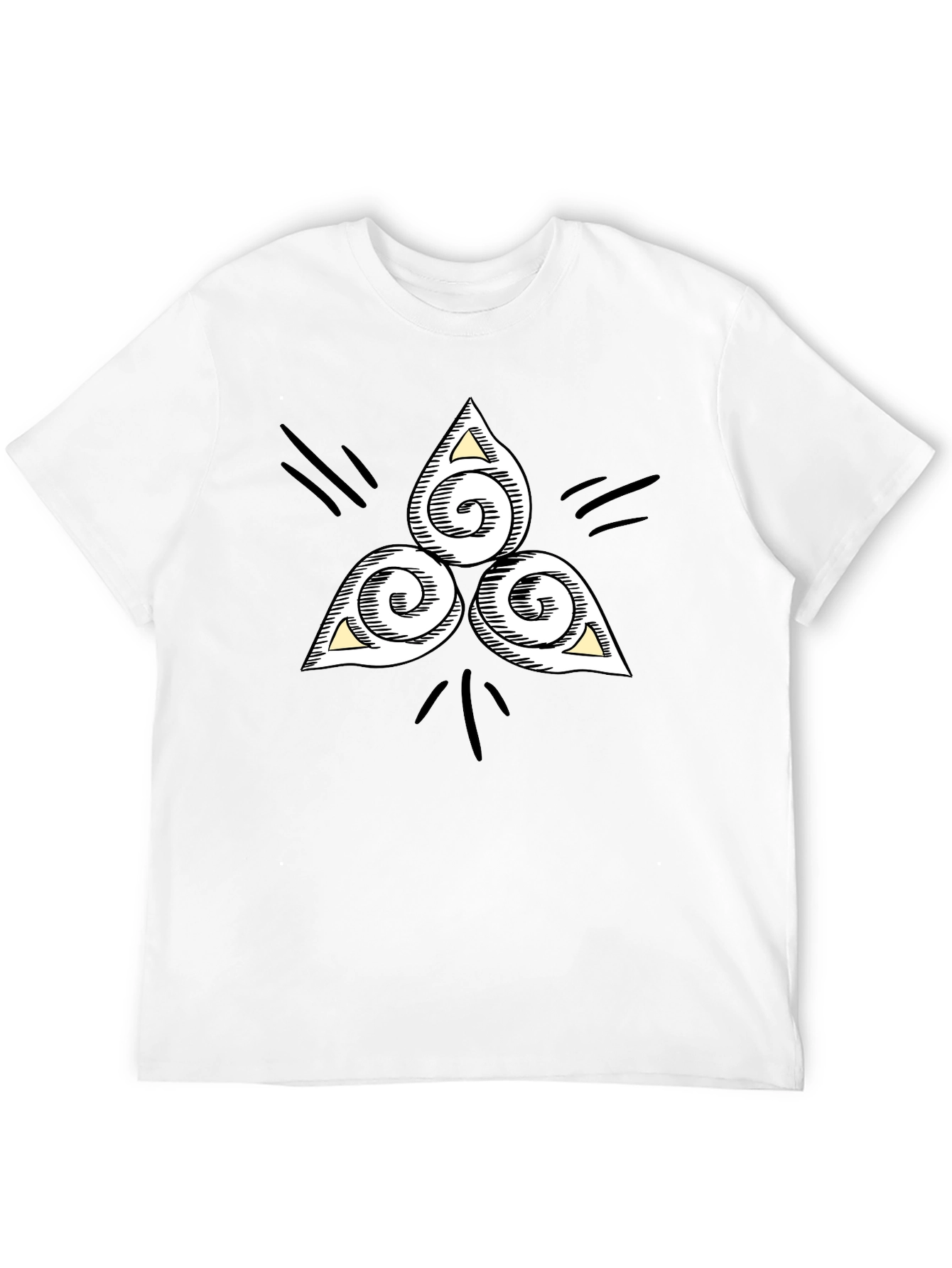 Black Symbolic Black T-Shirt - Stylish Graphic Tee view 12