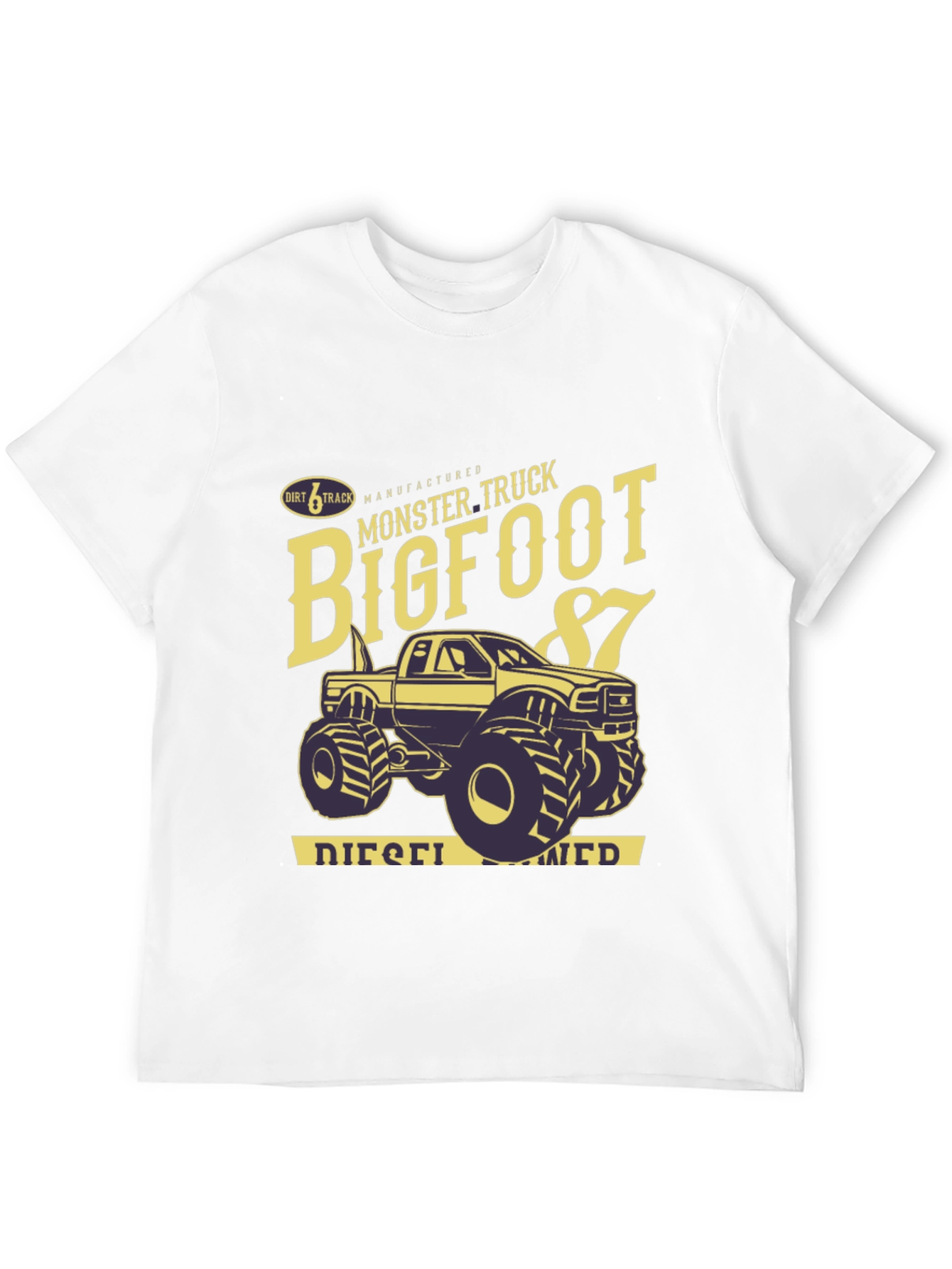Black Bigfoot Monster Truck '87 Graphic Tee view 12