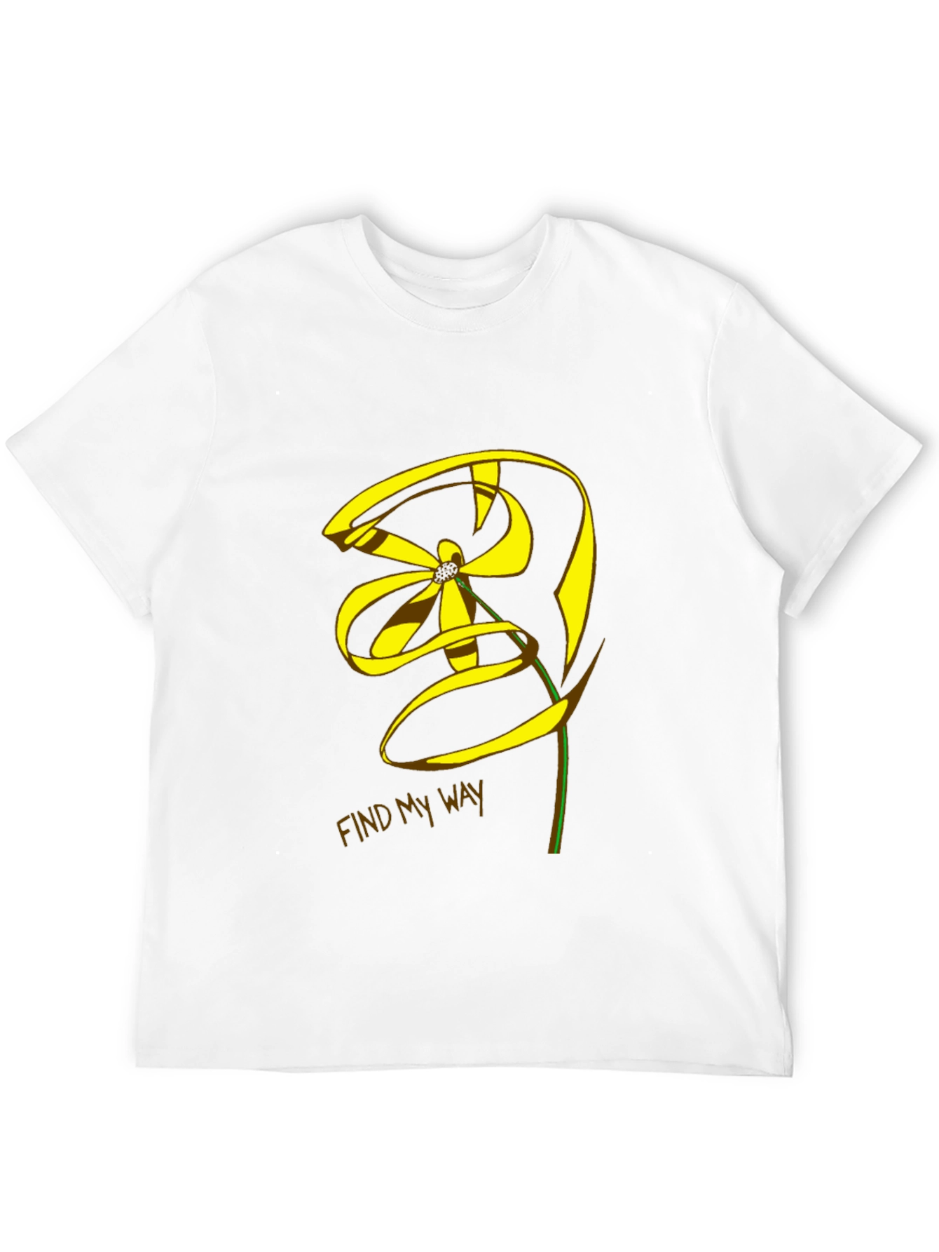 Black Find My Way Graphic Tee view 12