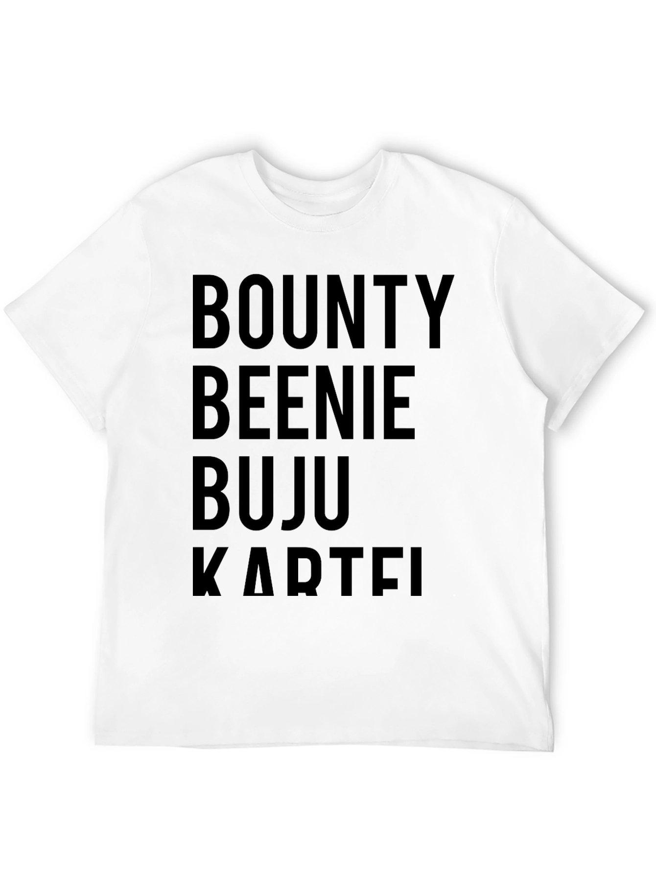 Black Bounty Beenie Buju Kartel Black T-Shirt view 12