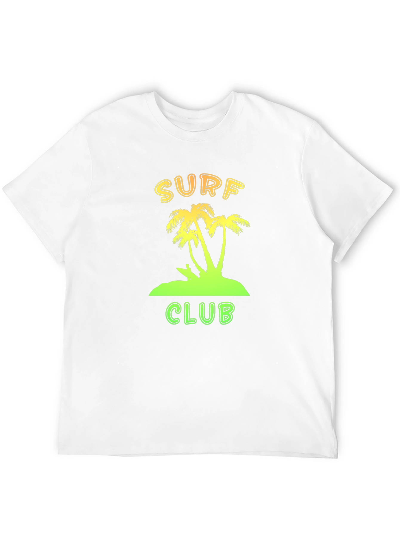 Black Surf Club Palm Tree T-Shirt - Island Vibes Tee view 12