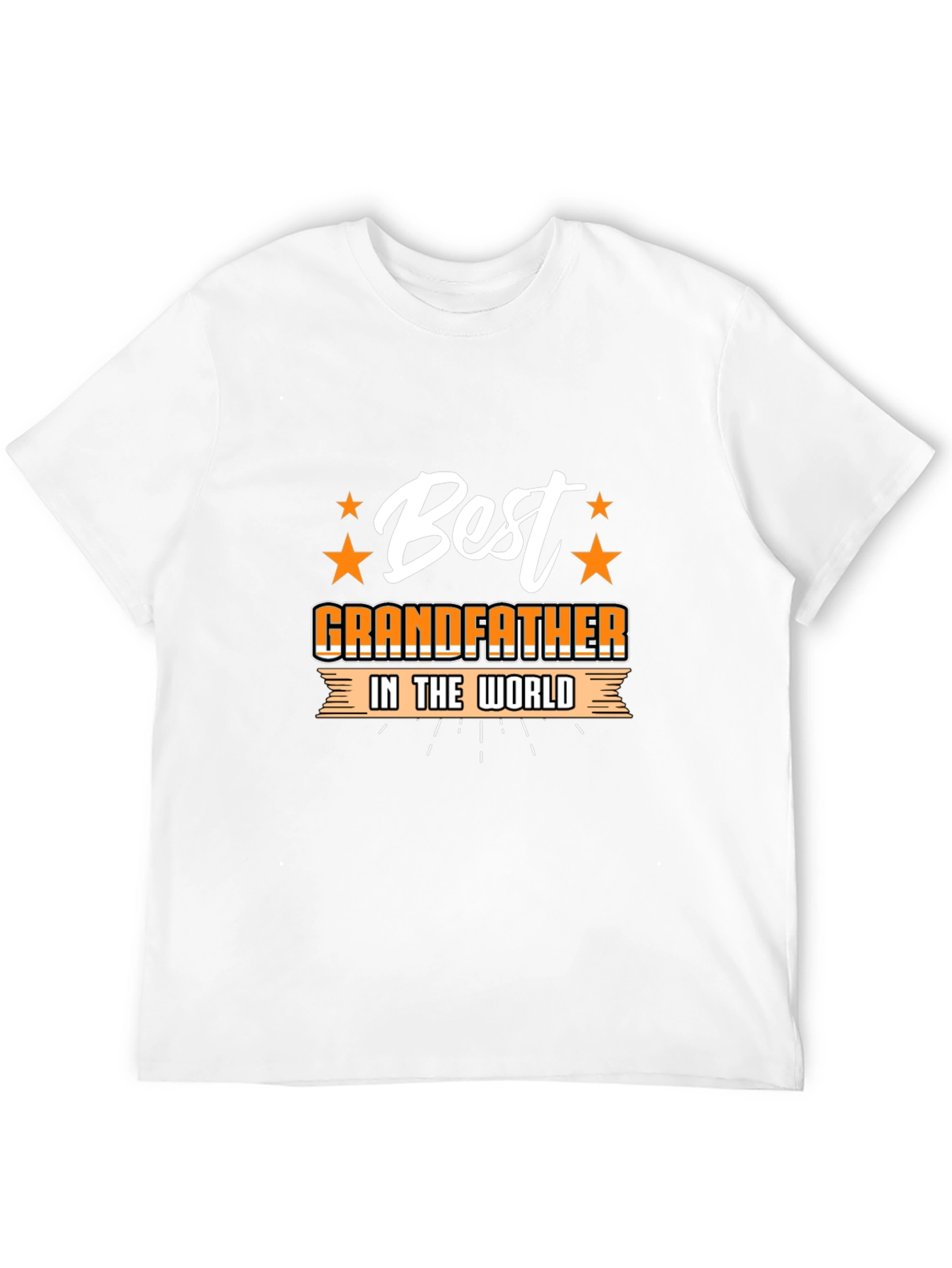 Black Best Grandfather T-Shirt - Black, Graphic Tee view 12