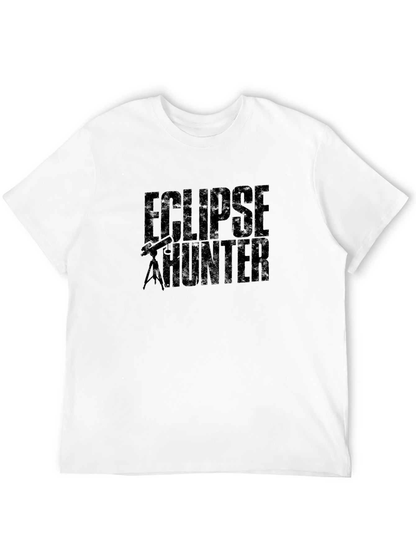 Black Eclipse Hunter Black T-Shirt view 12