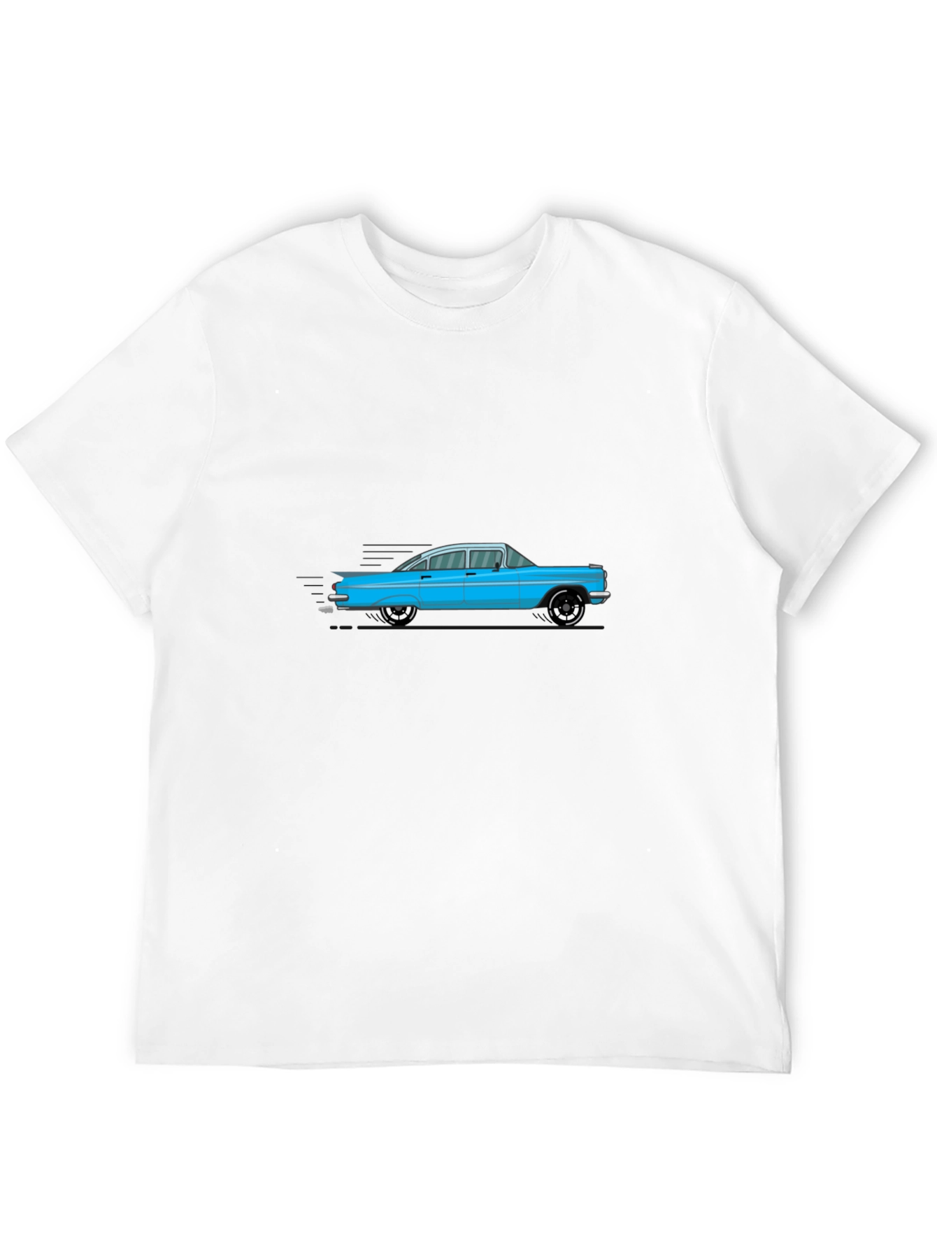 Black Classic Car Graphic Tee - Black T-Shirt view 12