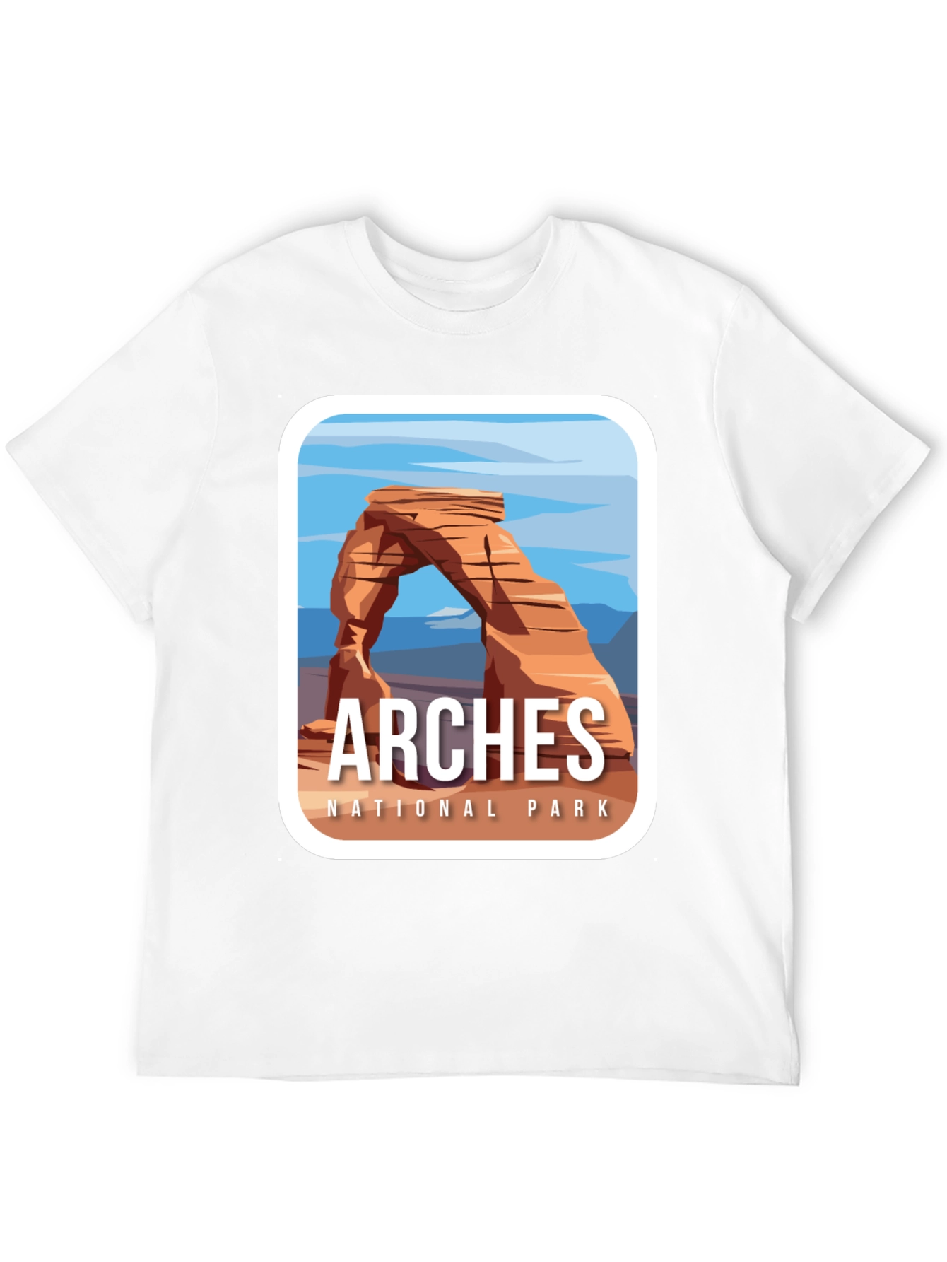 Black Arches National Park Graphic Tee - Unisex view 12