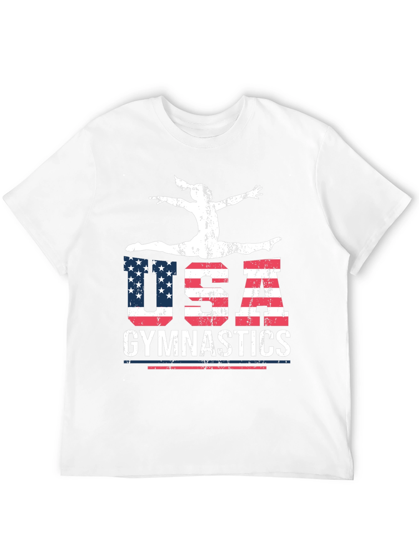 Black USA Gymnastics Graphic T-Shirt - Black view 12