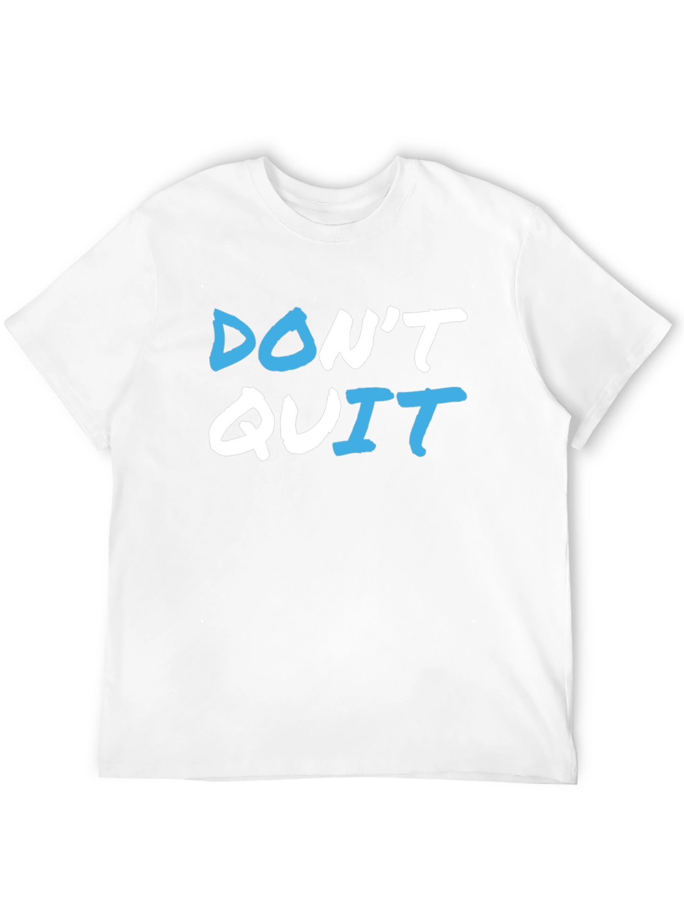 Motivational Don't Quit Graphic Tee - 12