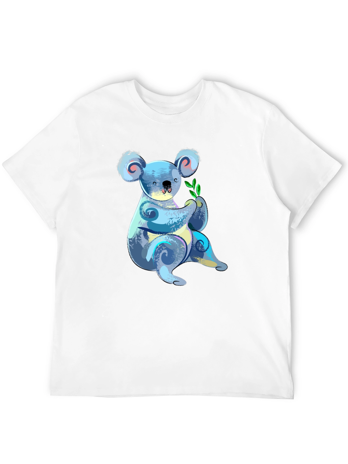 Black Koala Graphic T-Shirt - Soft Cotton Blend view 12