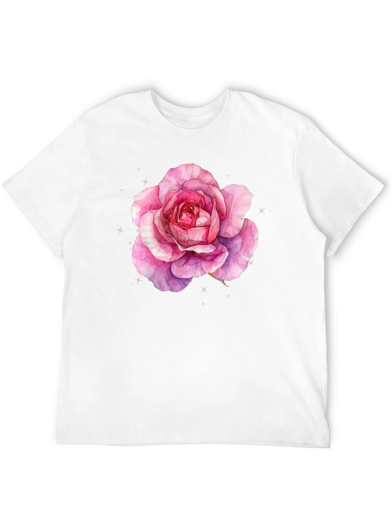 Black Rose Graphic T-Shirt - Soft Style view 12