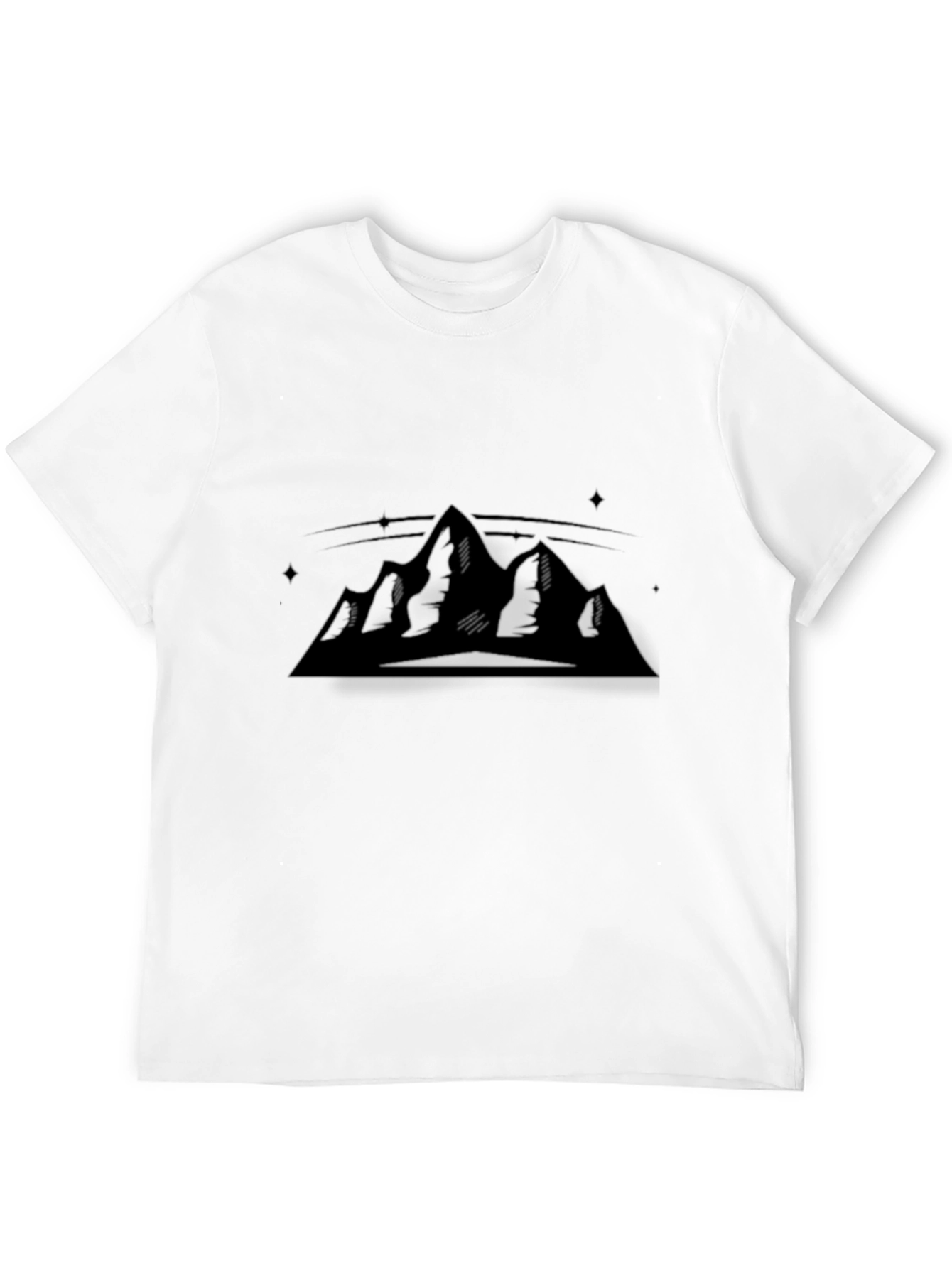 Black Mountain Graphic T-Shirt - Black view 12