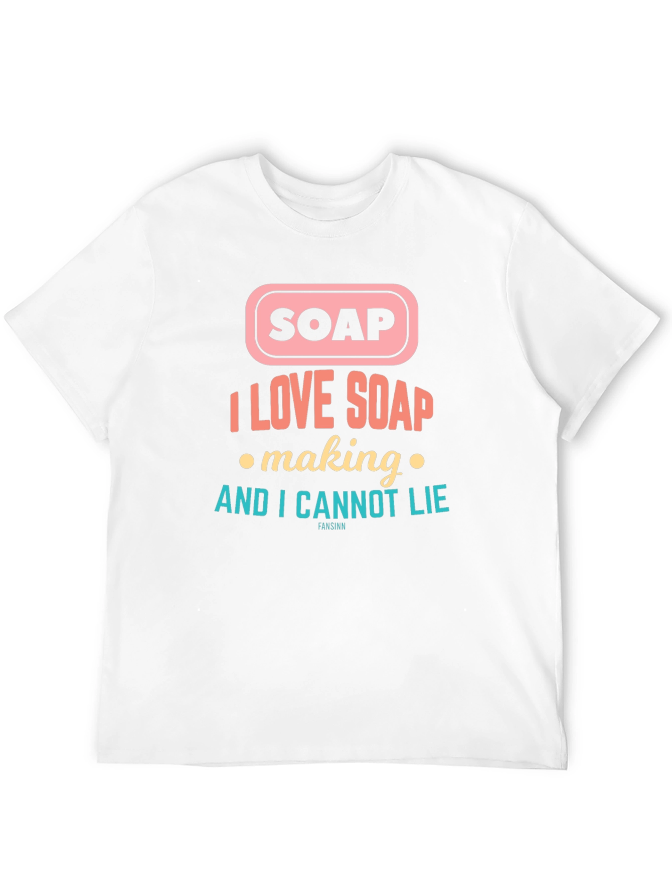 Black Soap Lover's T-Shirt: I Love Soap Making view 12