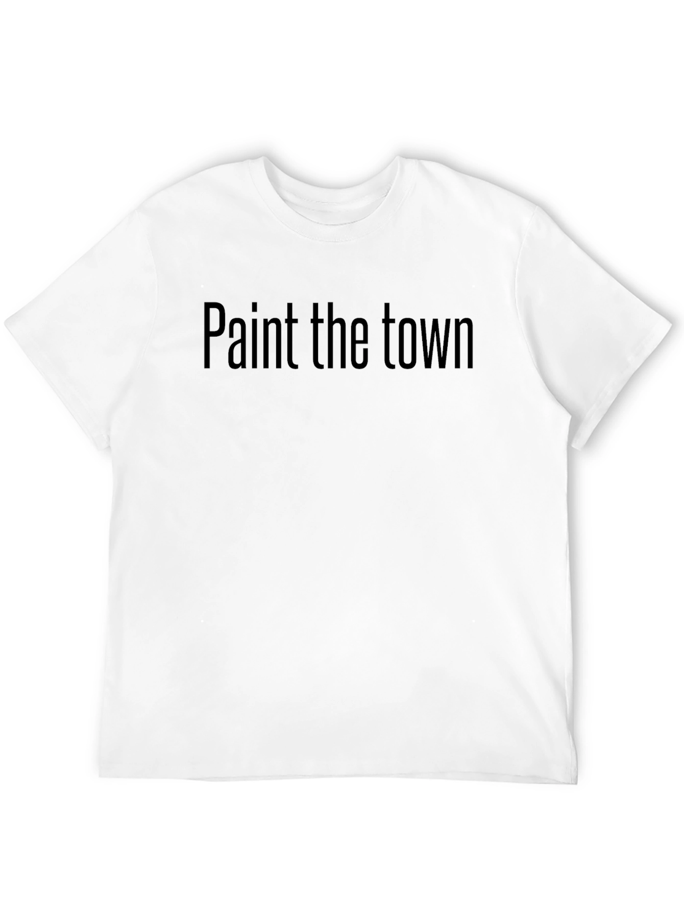 Black Paint the Town Black Tee view 12