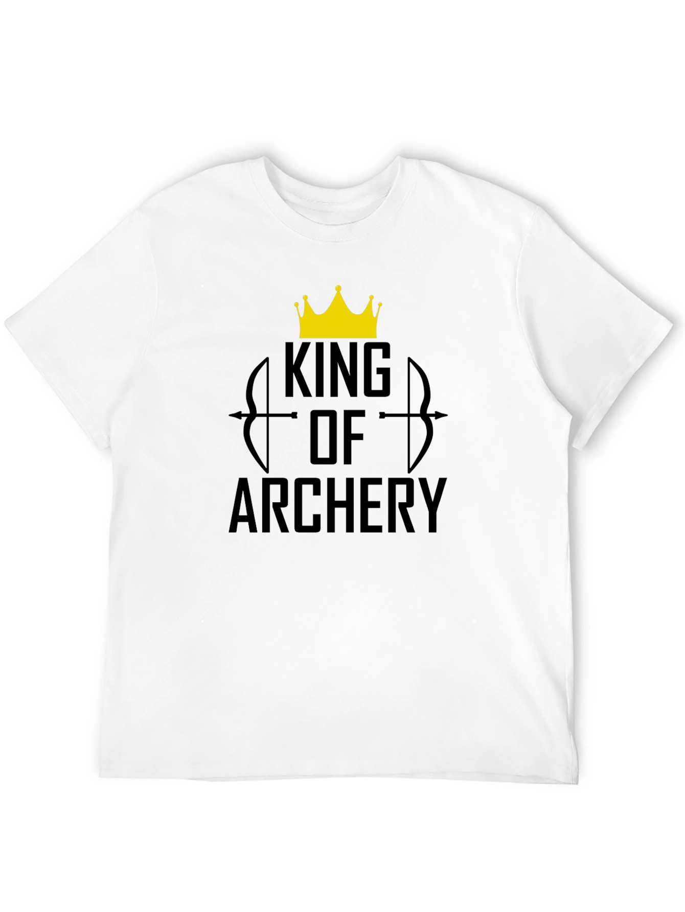 Black King of Archery Black T-Shirt view 12