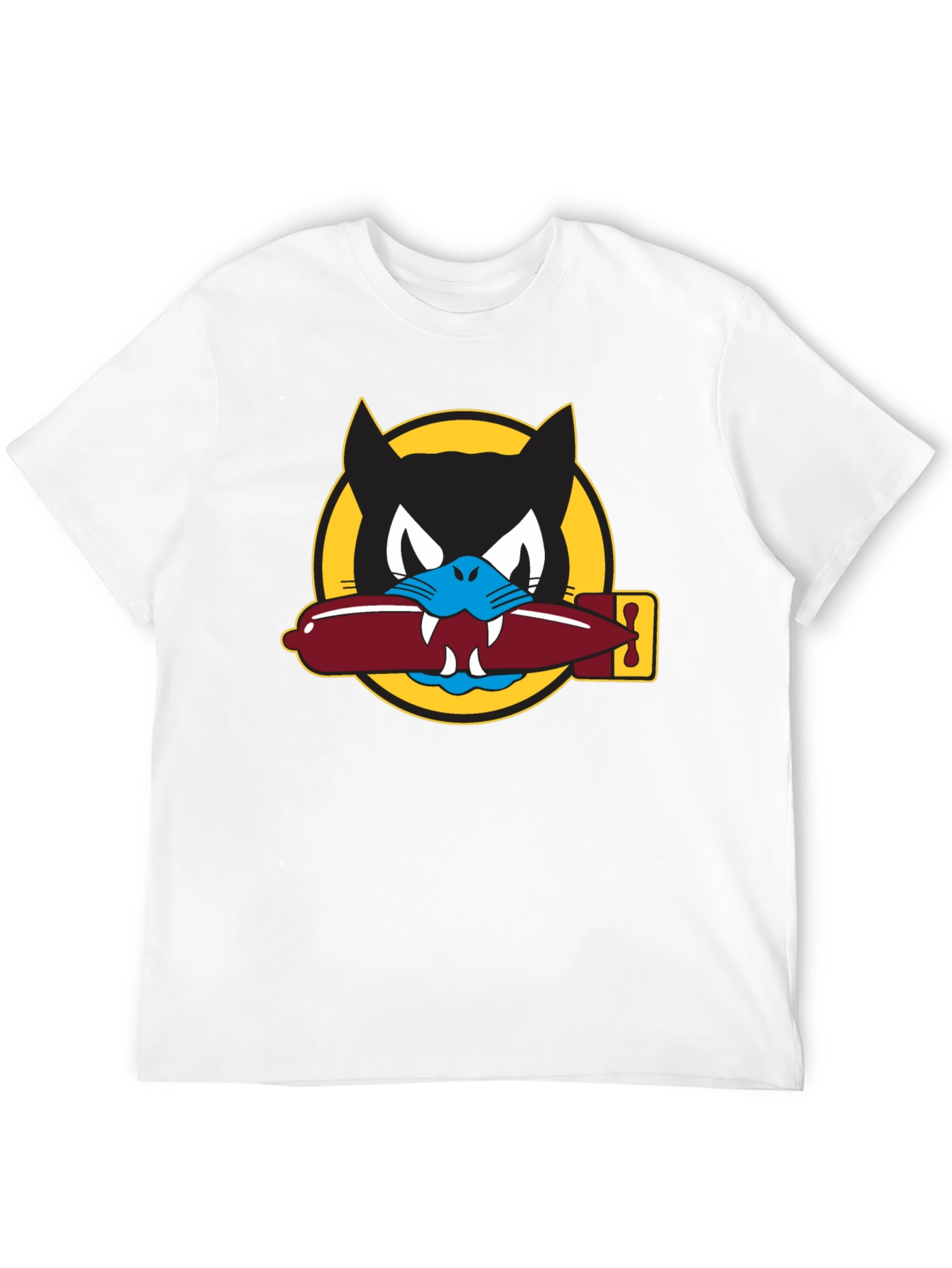 Black Black Cats Squadron Graphic Tee view 12