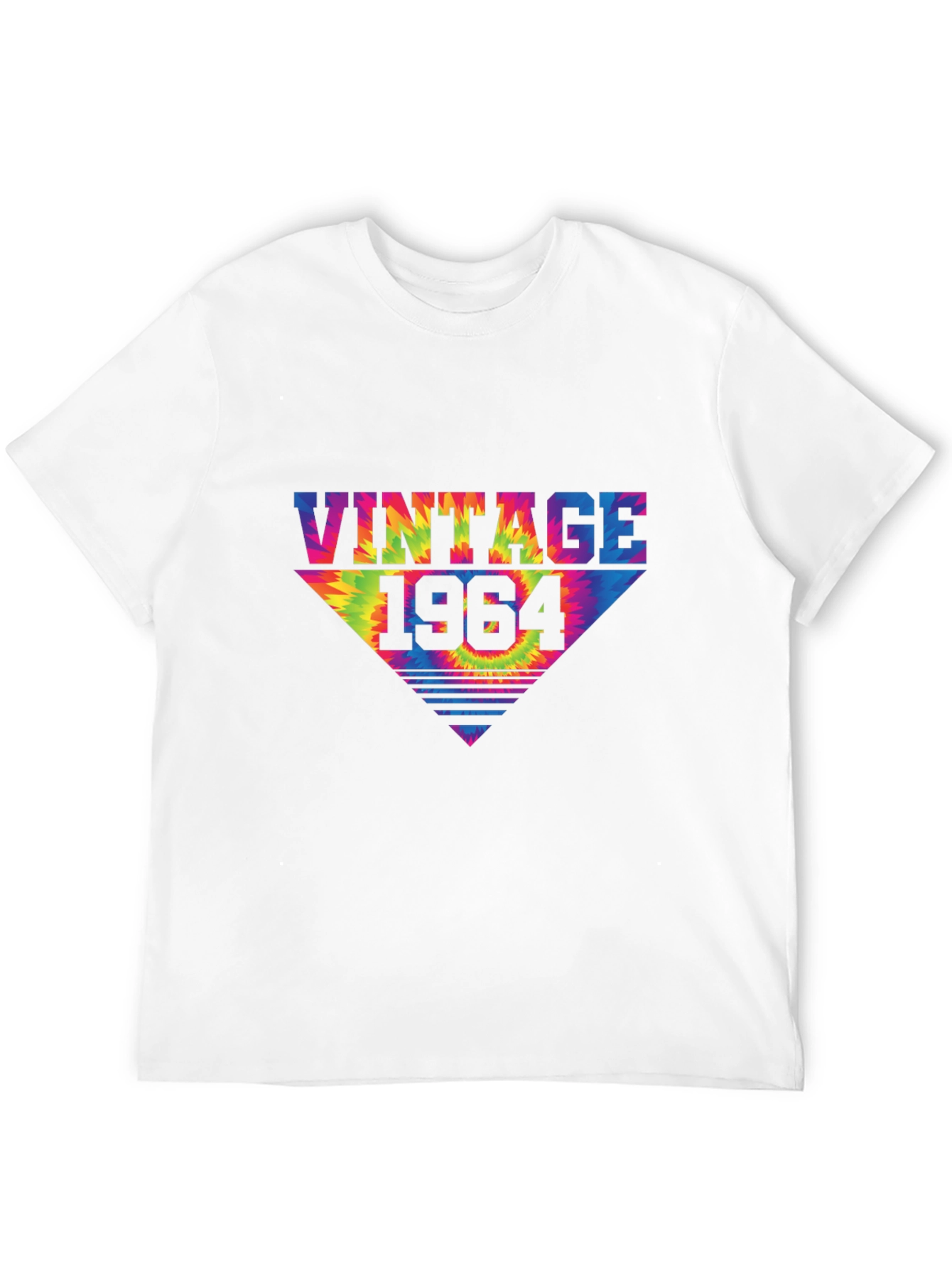 Black Vintage 1964 Tie-Dye Graphic Tee view 12