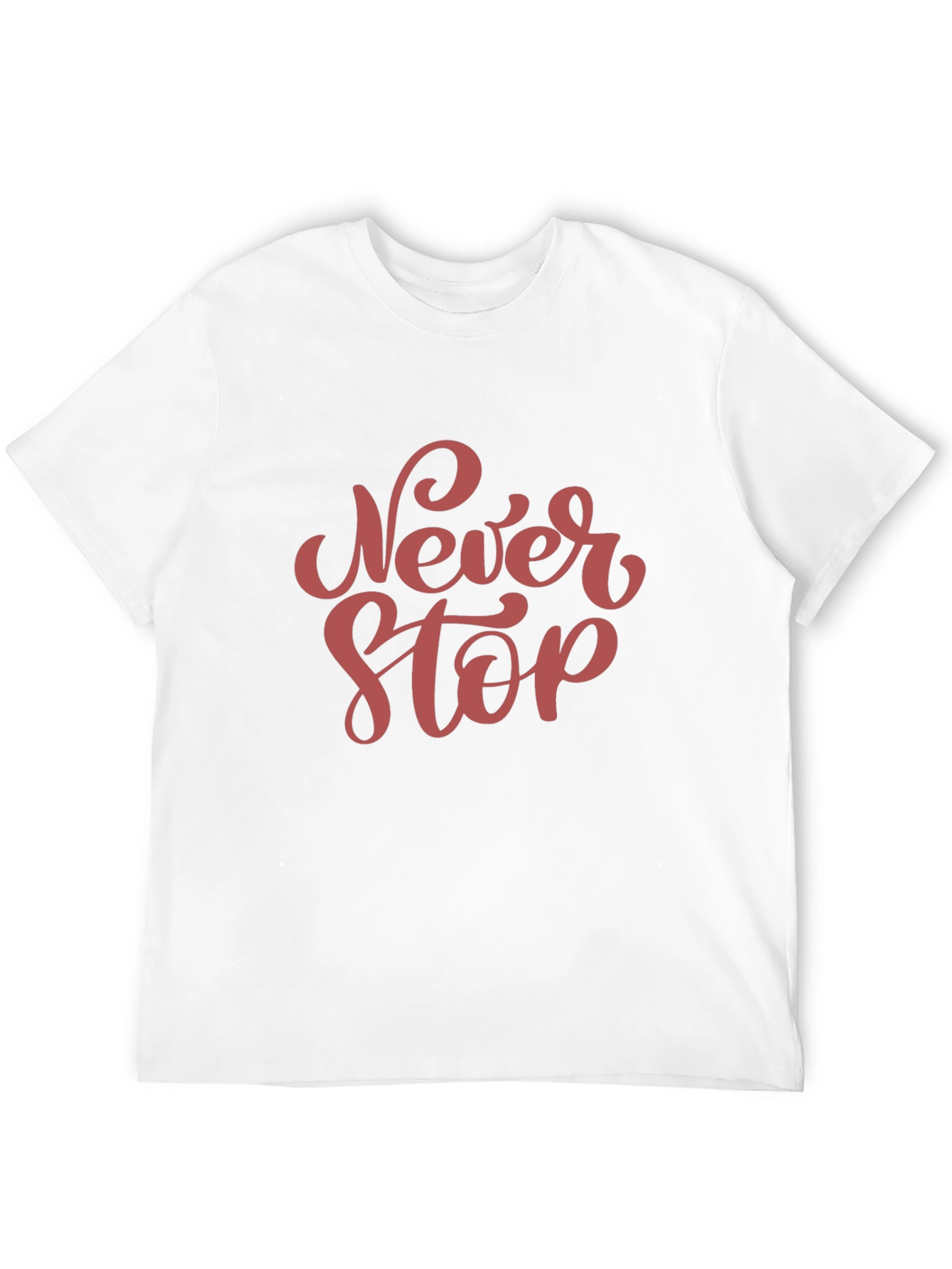 Black Never Stop Graphic Tee - Black Cotton Blend Shirt view 12