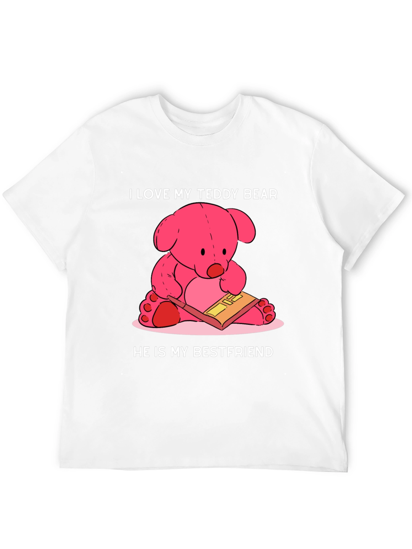 Black Teddy Bear Best Friend T-Shirt view 12