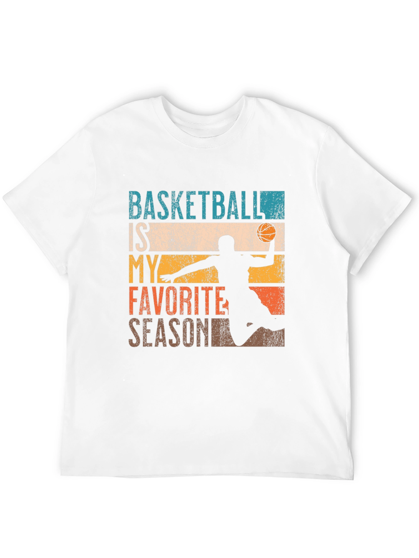 Black Basketball is My Favorite Season Black T-Shirt view 12