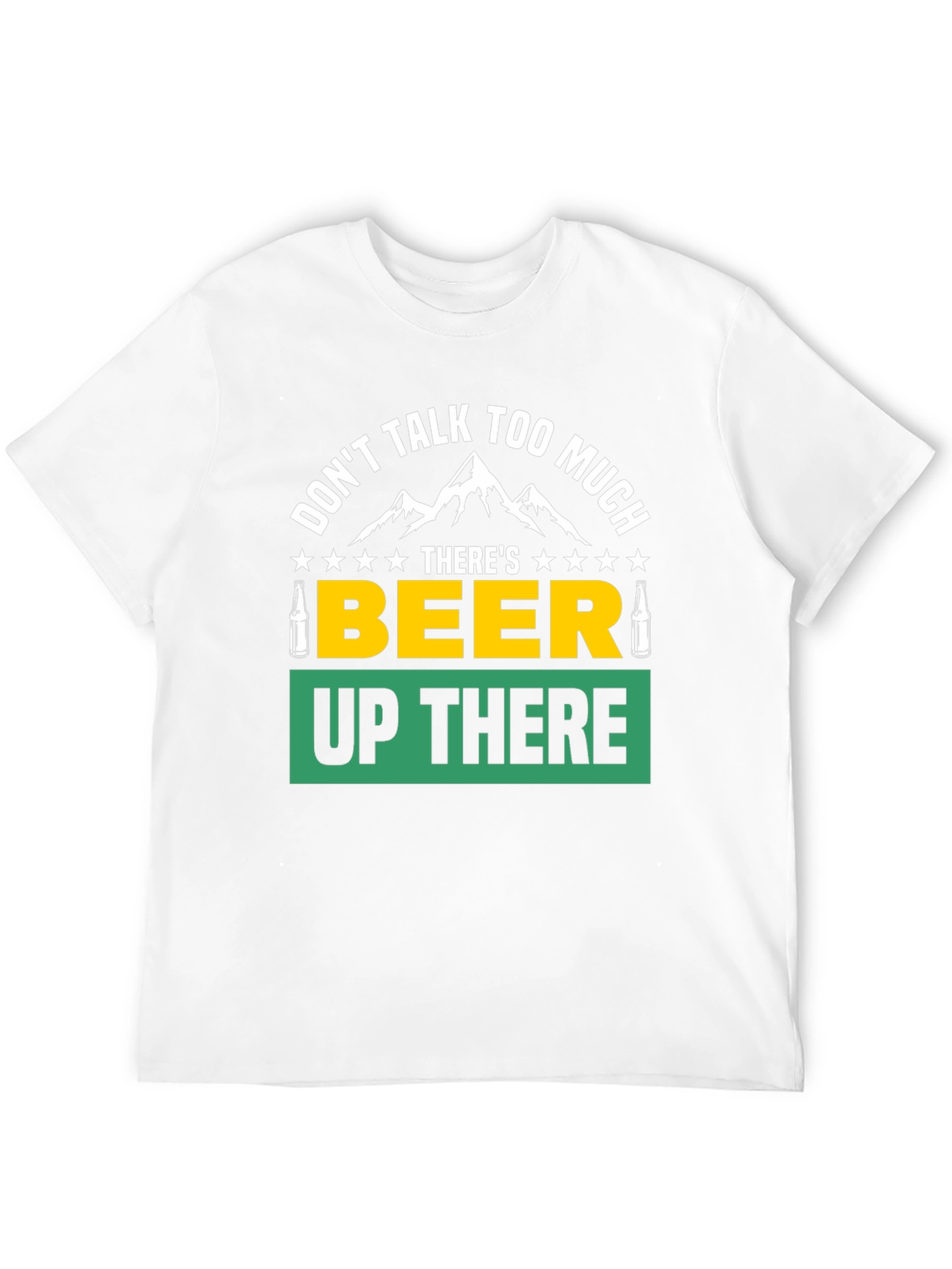 Black Don't Talk, Beer Up There Graphic Tee view 12